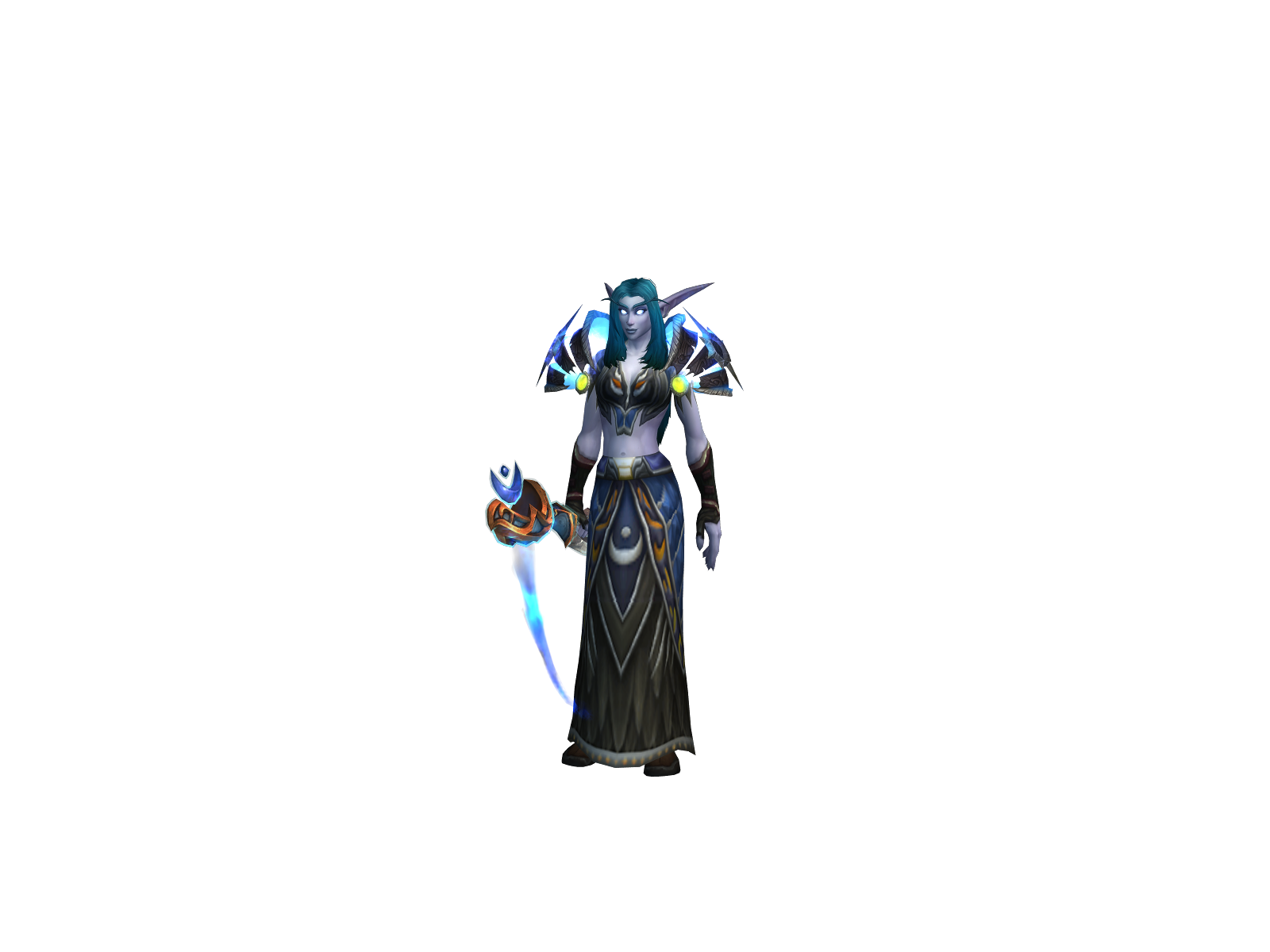 Ailla 3D character render