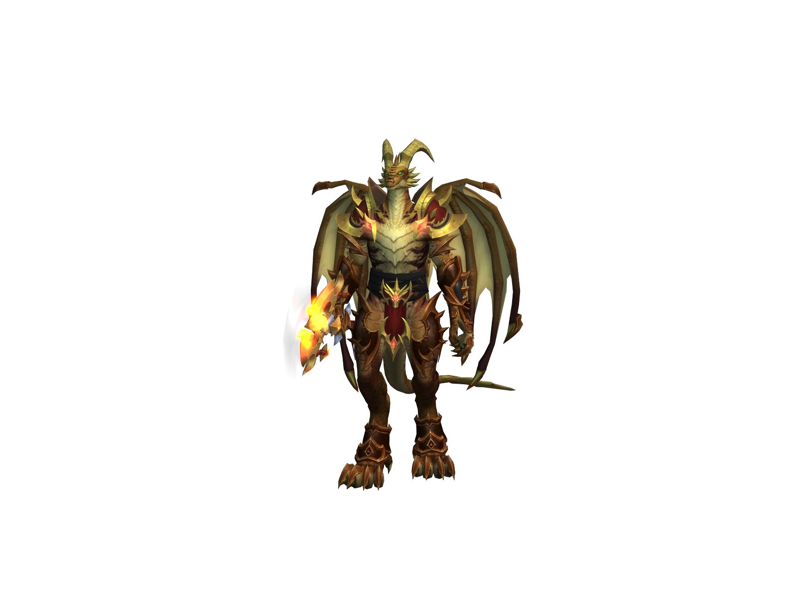 Tranok 3D character render