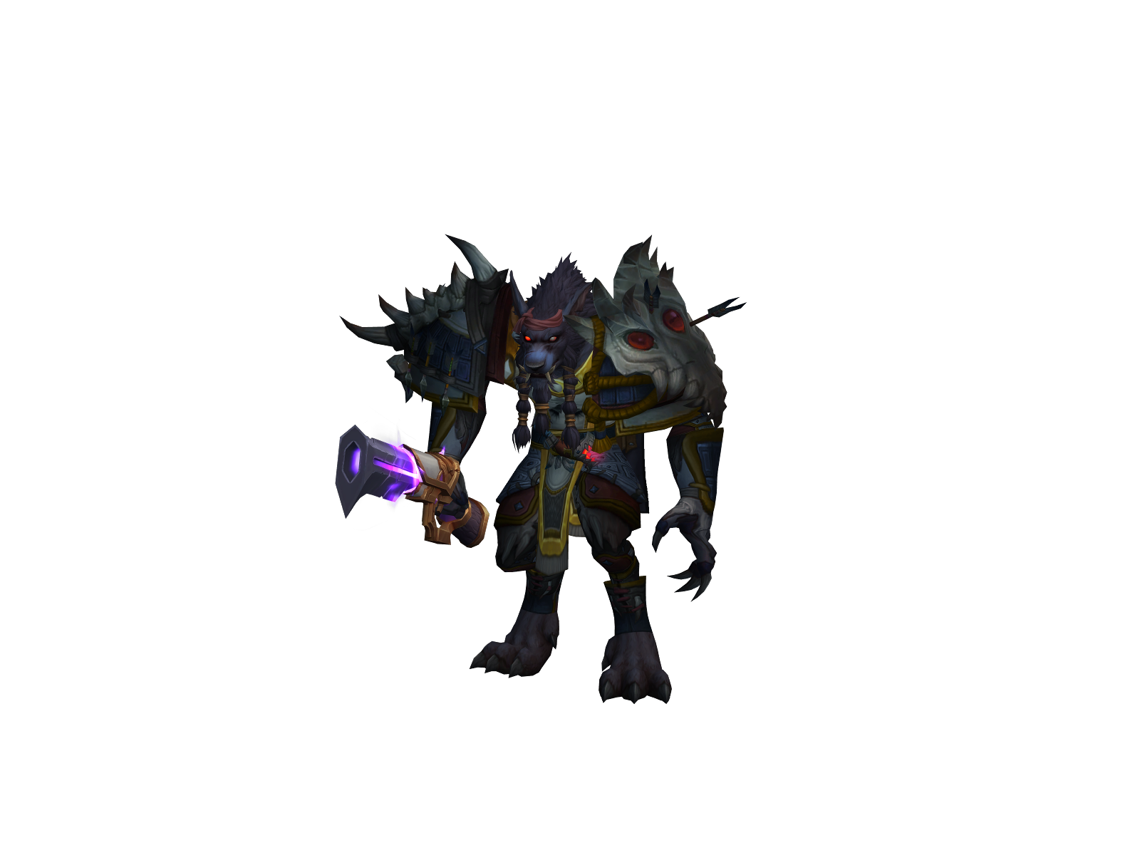 Pacdaddy 3D character render