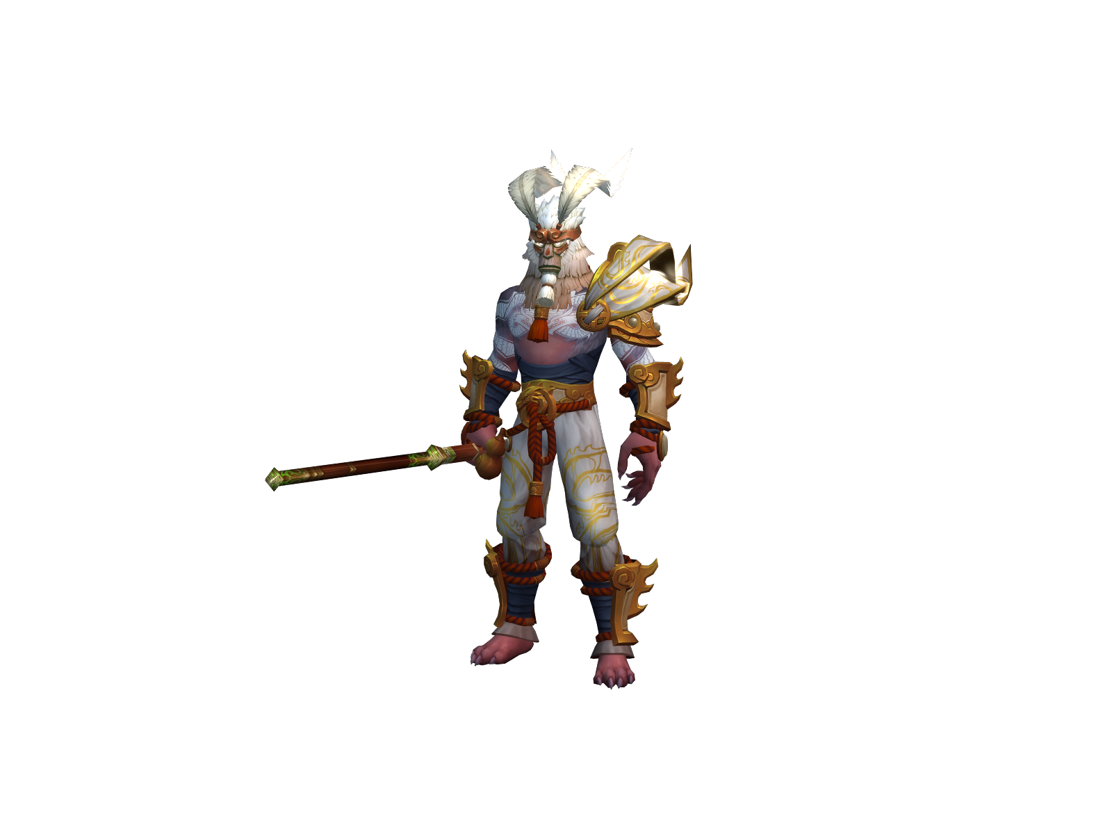 Wukongkungfu 3D character render