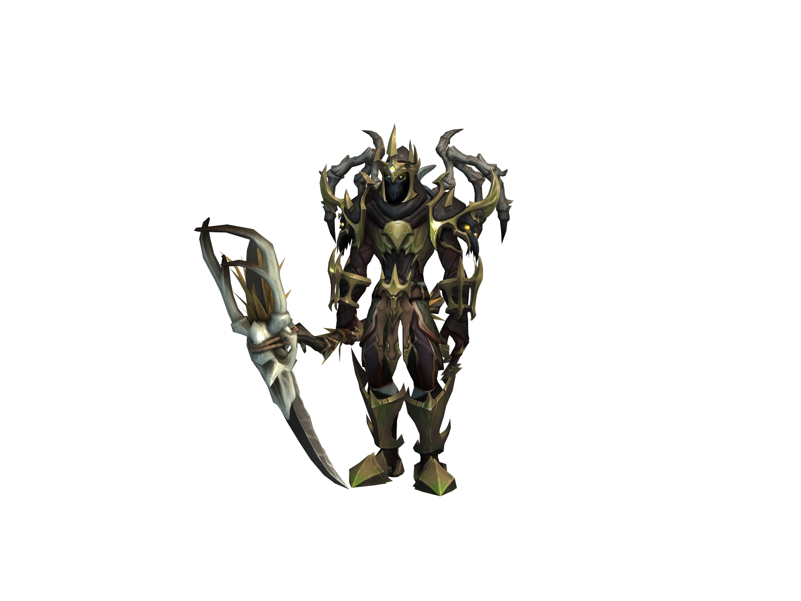 Weydruid 3D character render