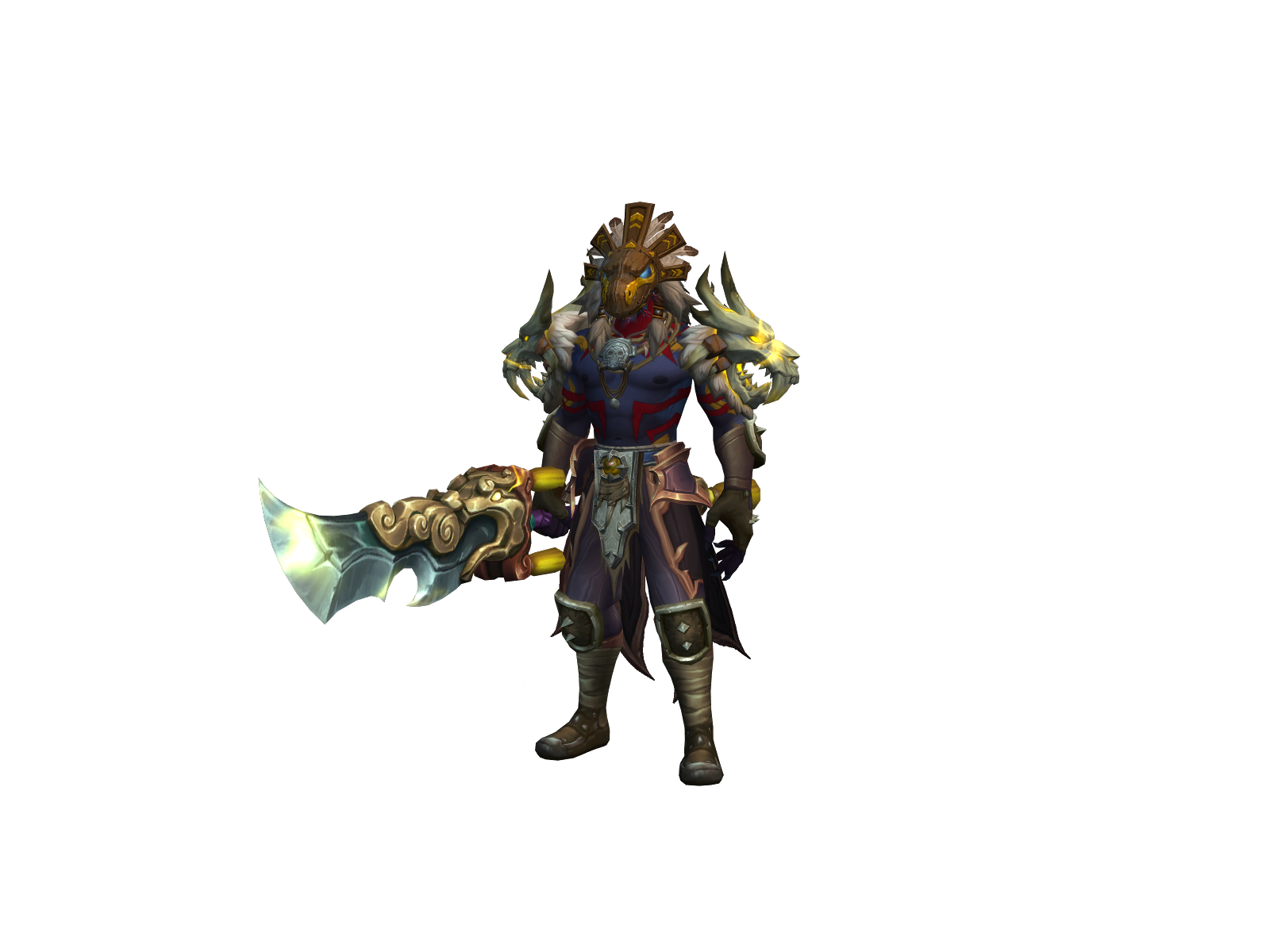 Eatrootleave 3D character render
