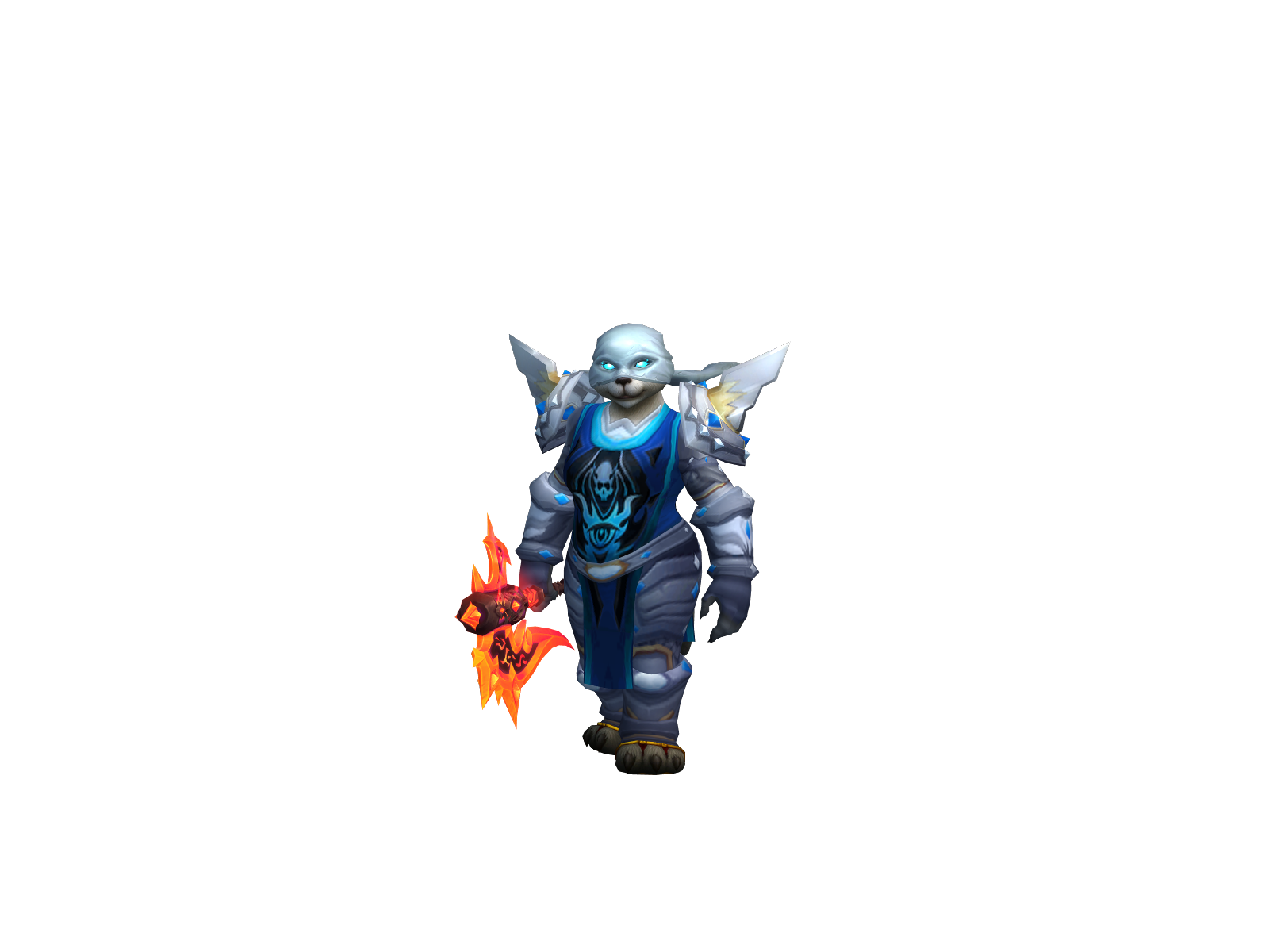Awpfade 3D character render