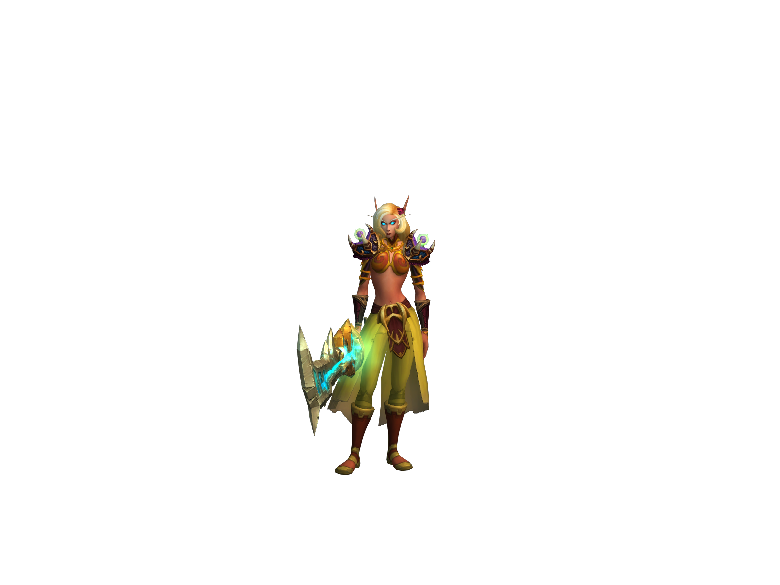 Minahbae 3D character render