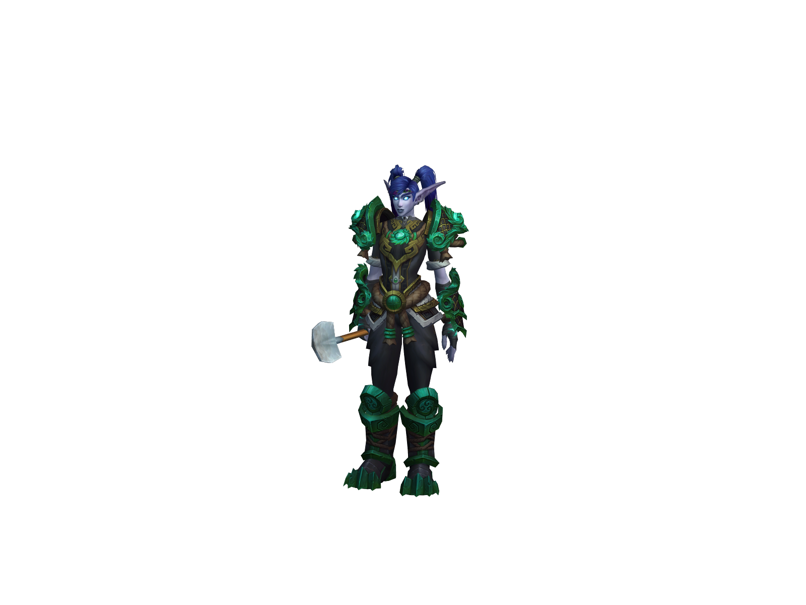 Nokicktho 3D character render