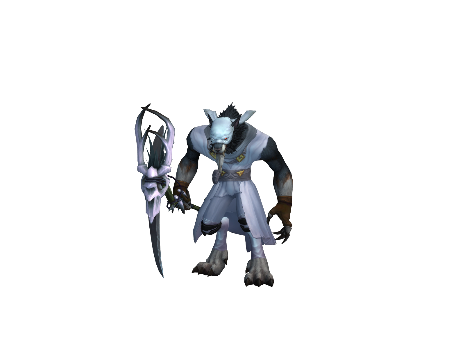 Likkaluash 3D character render