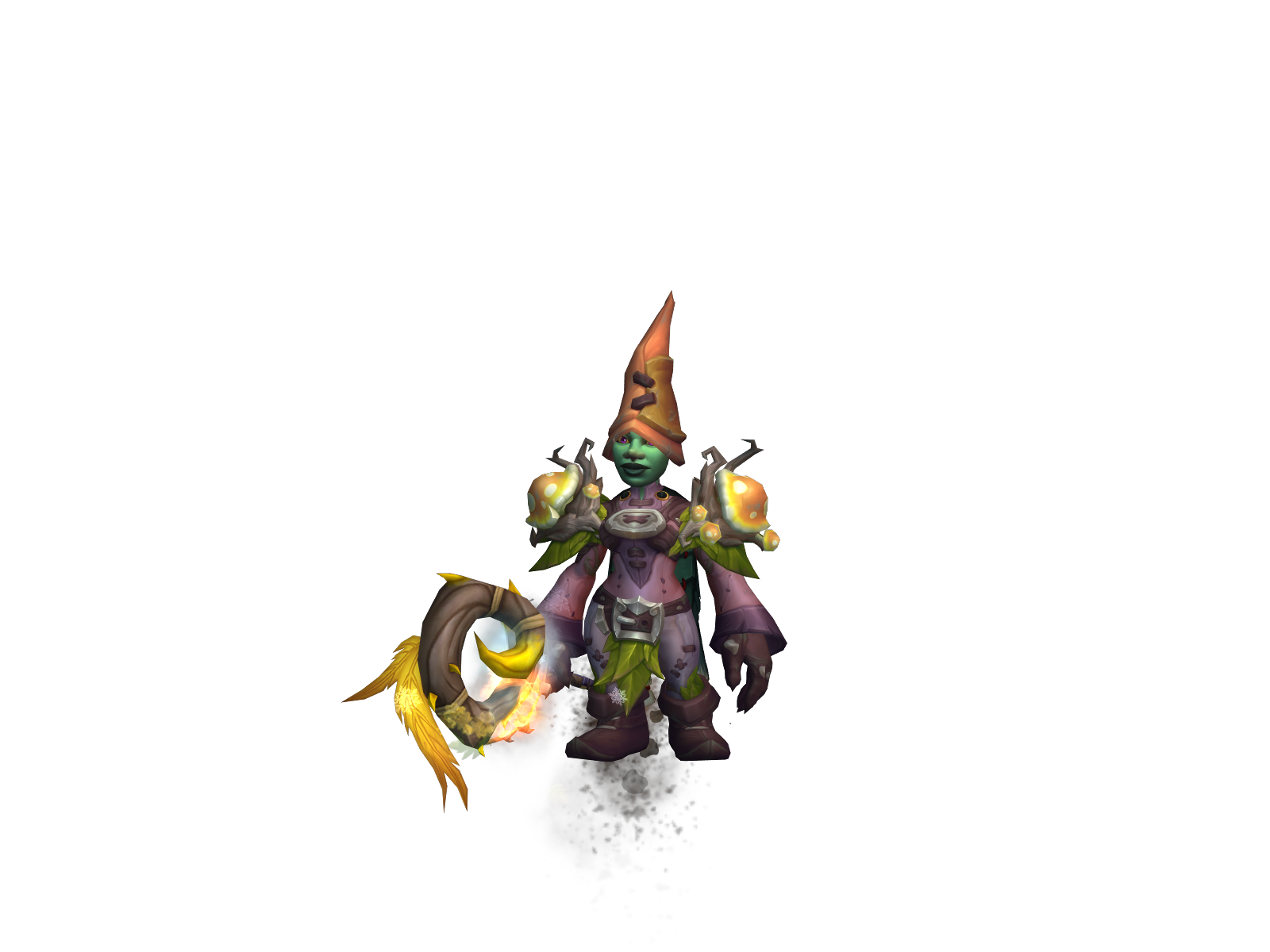 Chàning 3D character render