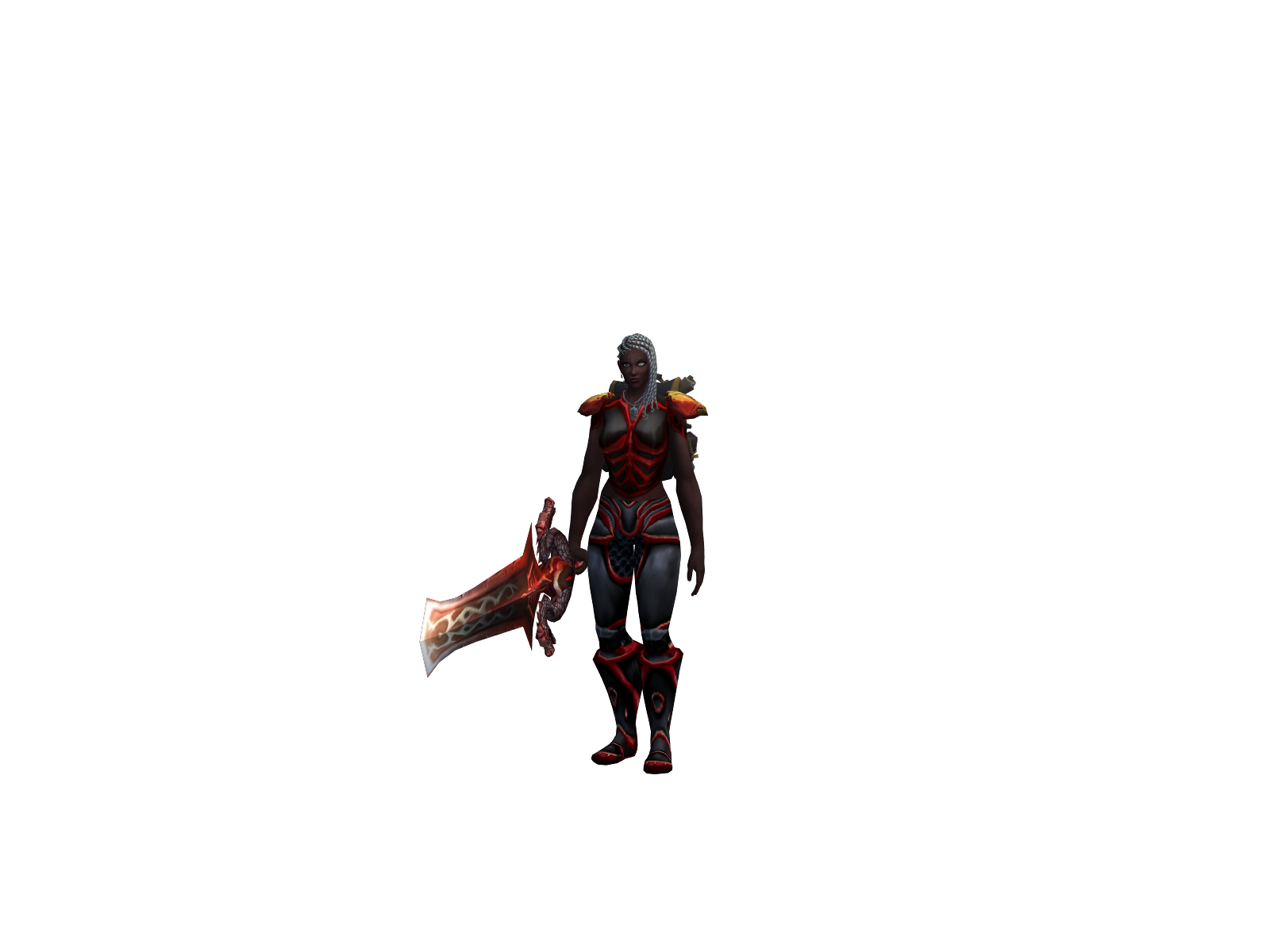Amozan 3D character render