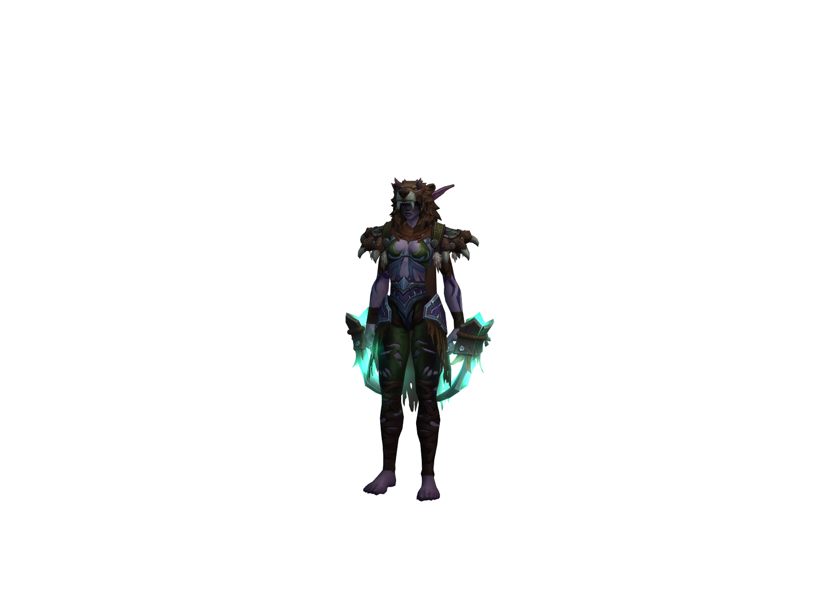 Czautha 3D character render
