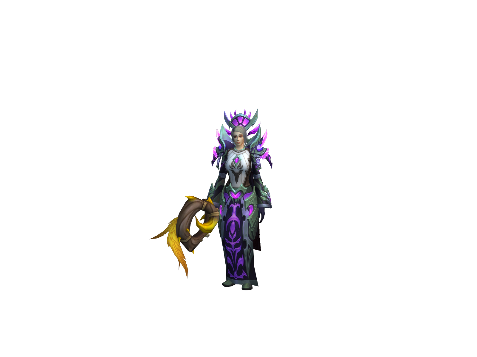 Allyya 3D character render