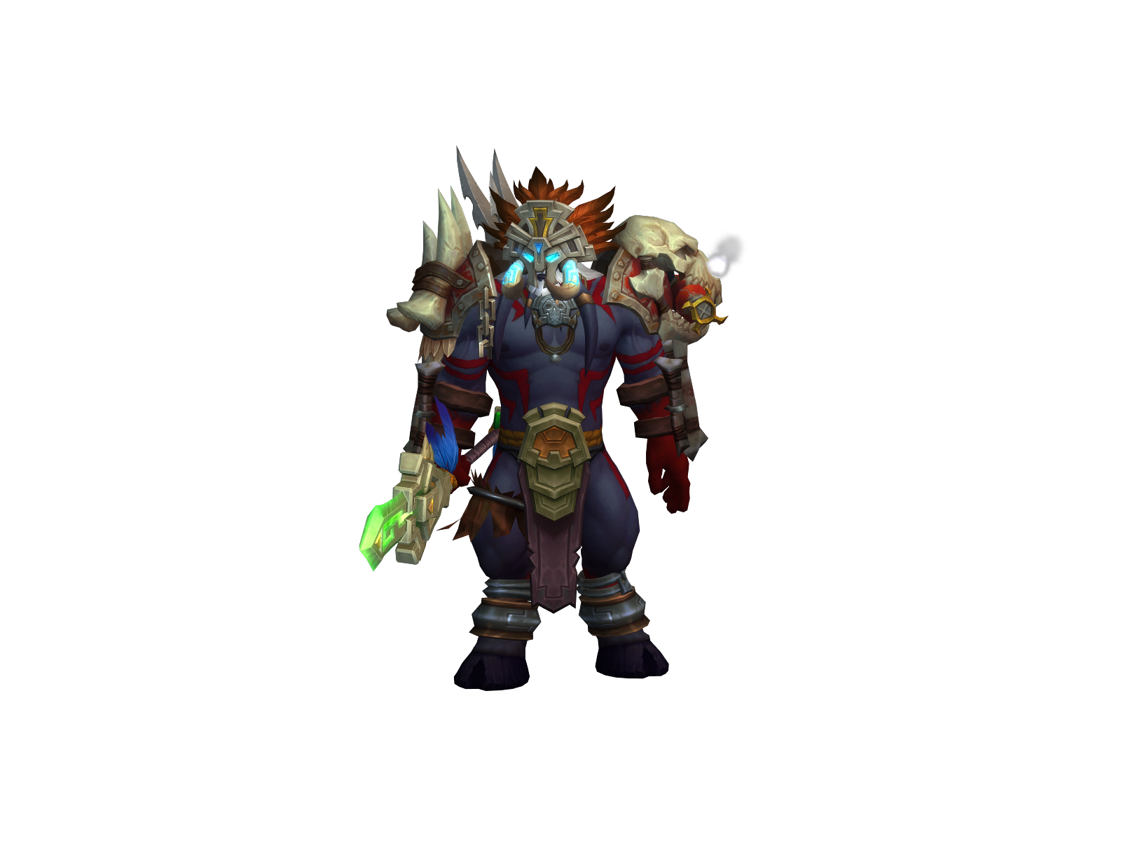 Aurocha 3D character render