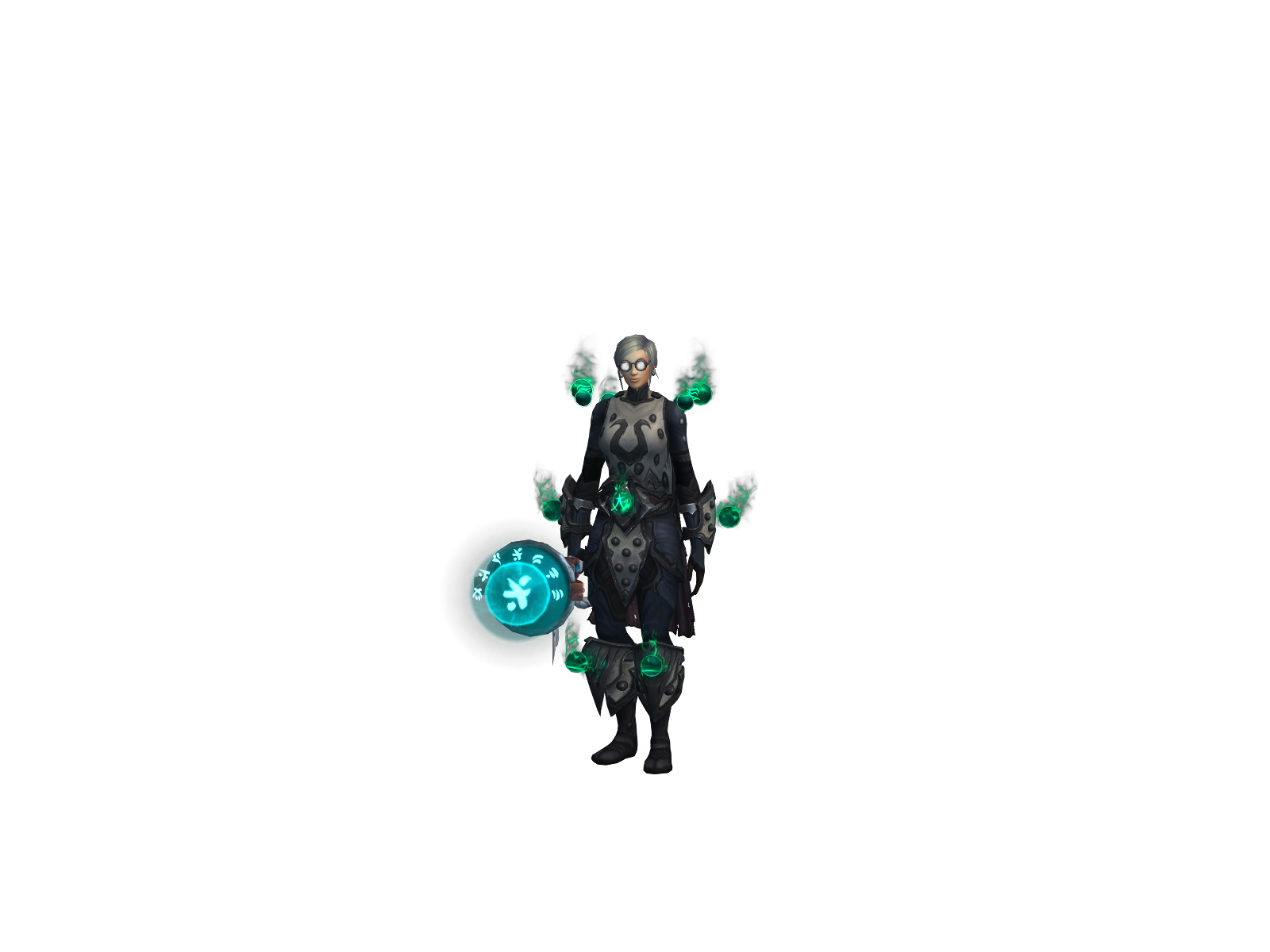 Clickaqt 3D character render