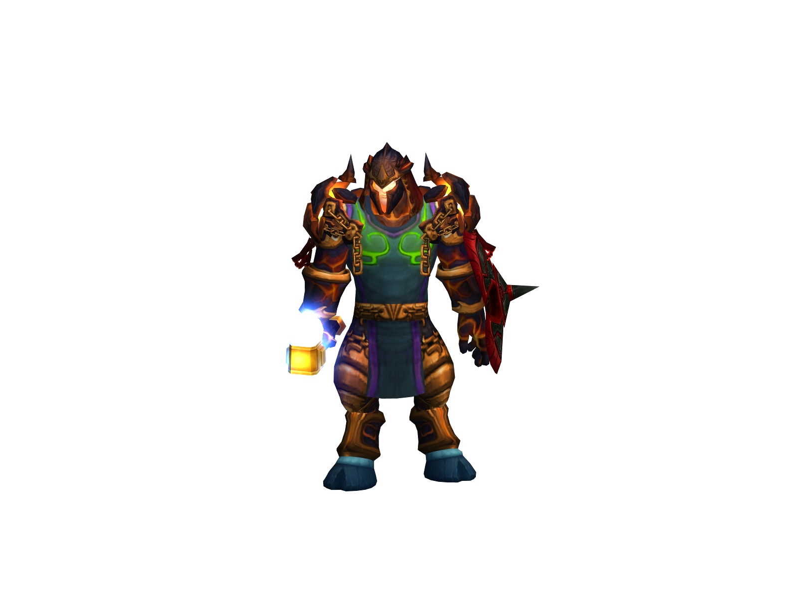 Ezekill 3D character render
