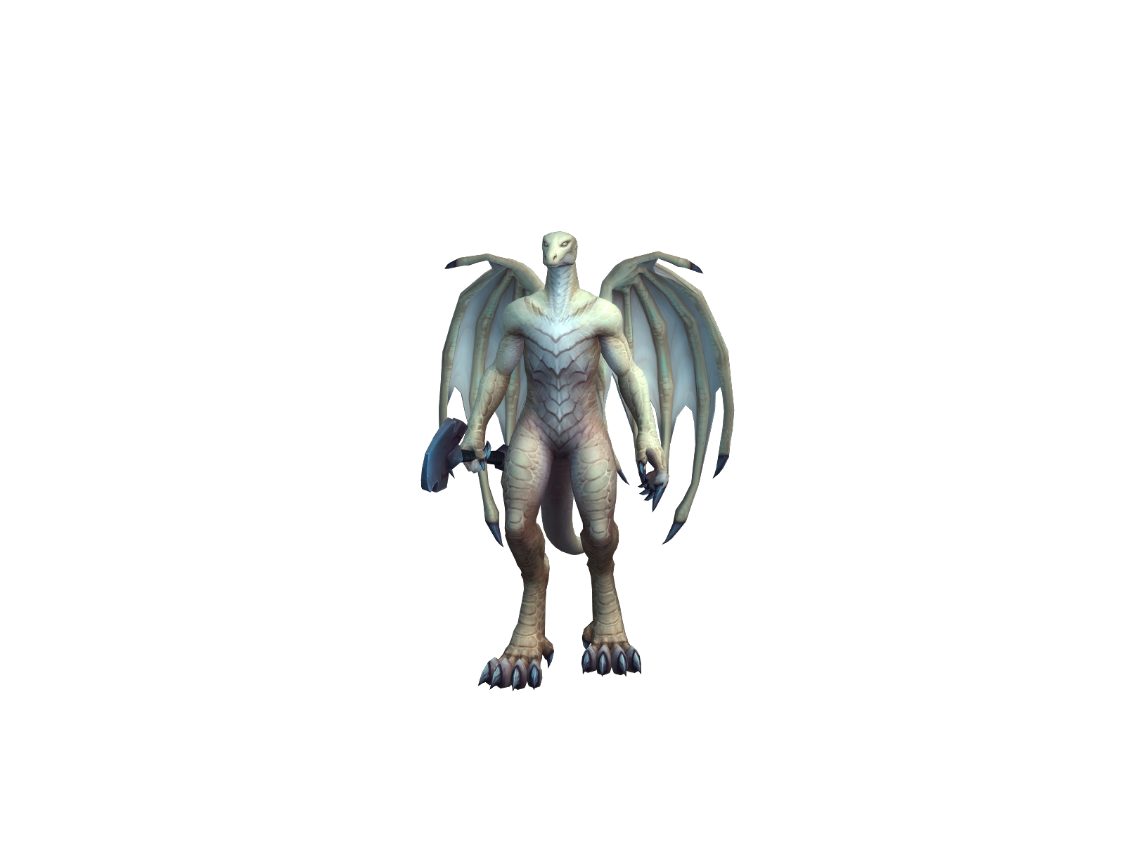 Surplusturds 3D character render
