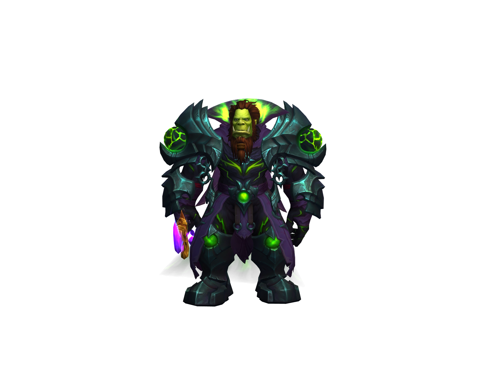Morghule 3D character render