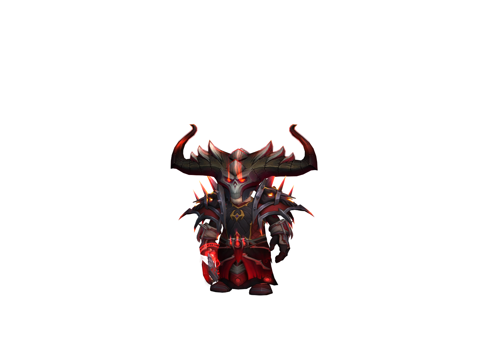 Spiikes 3D character render