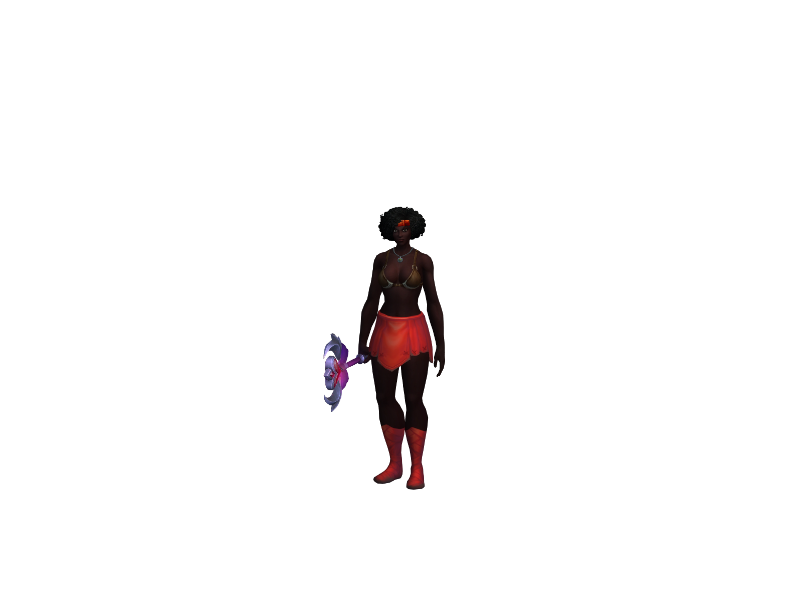 Eyböss 3D character render