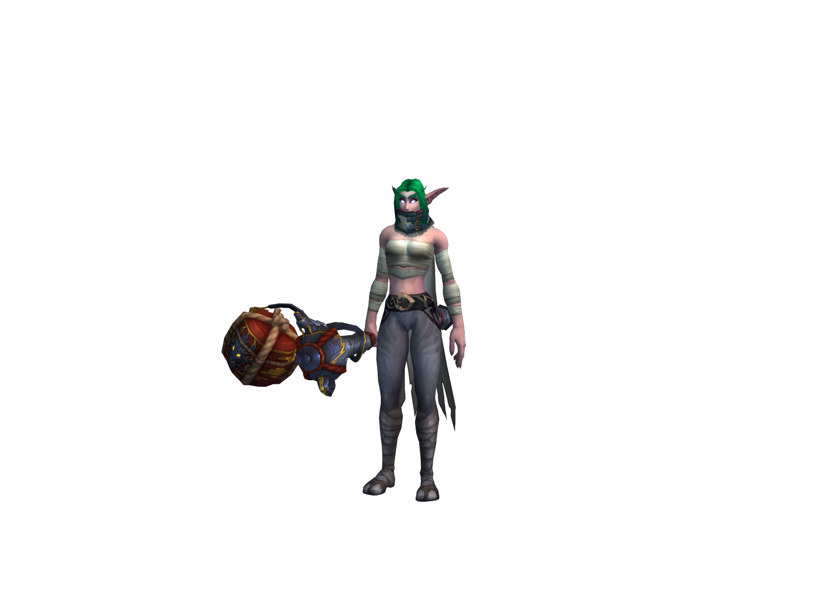 Zentidruid 3D character render