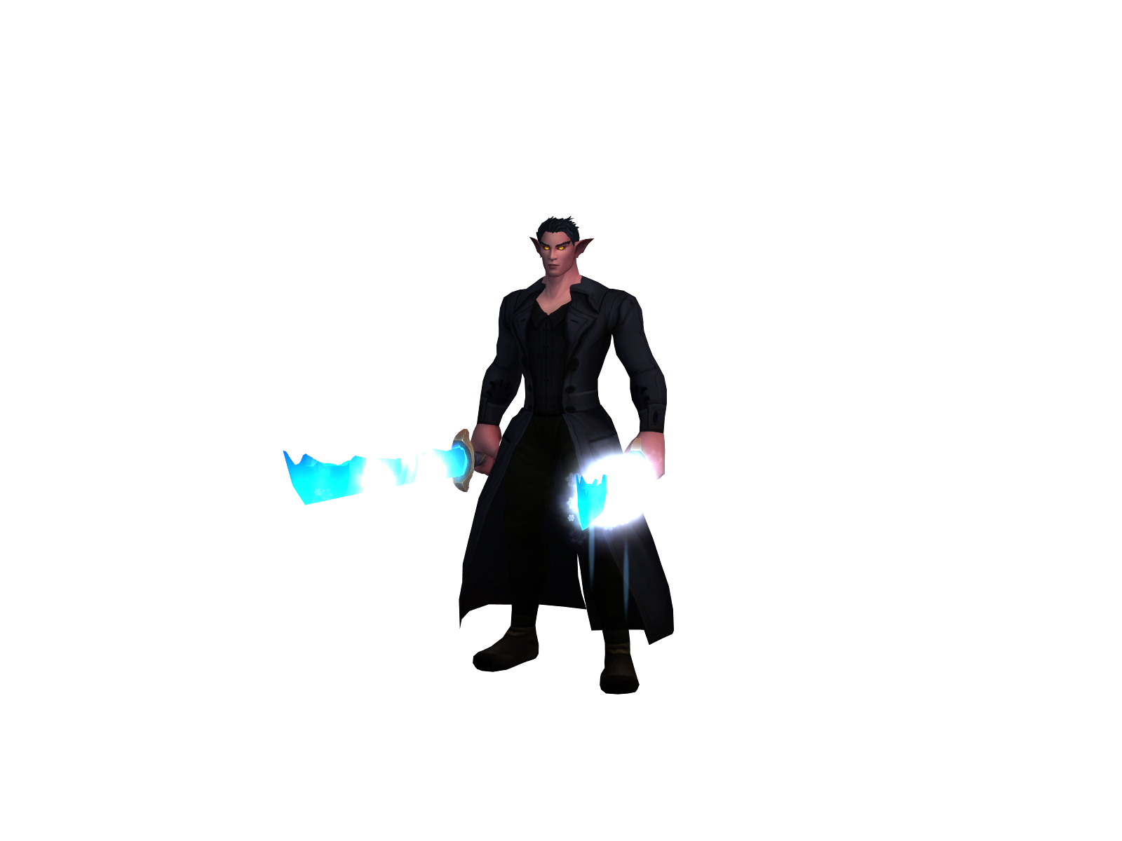 Zaxes 3D character render