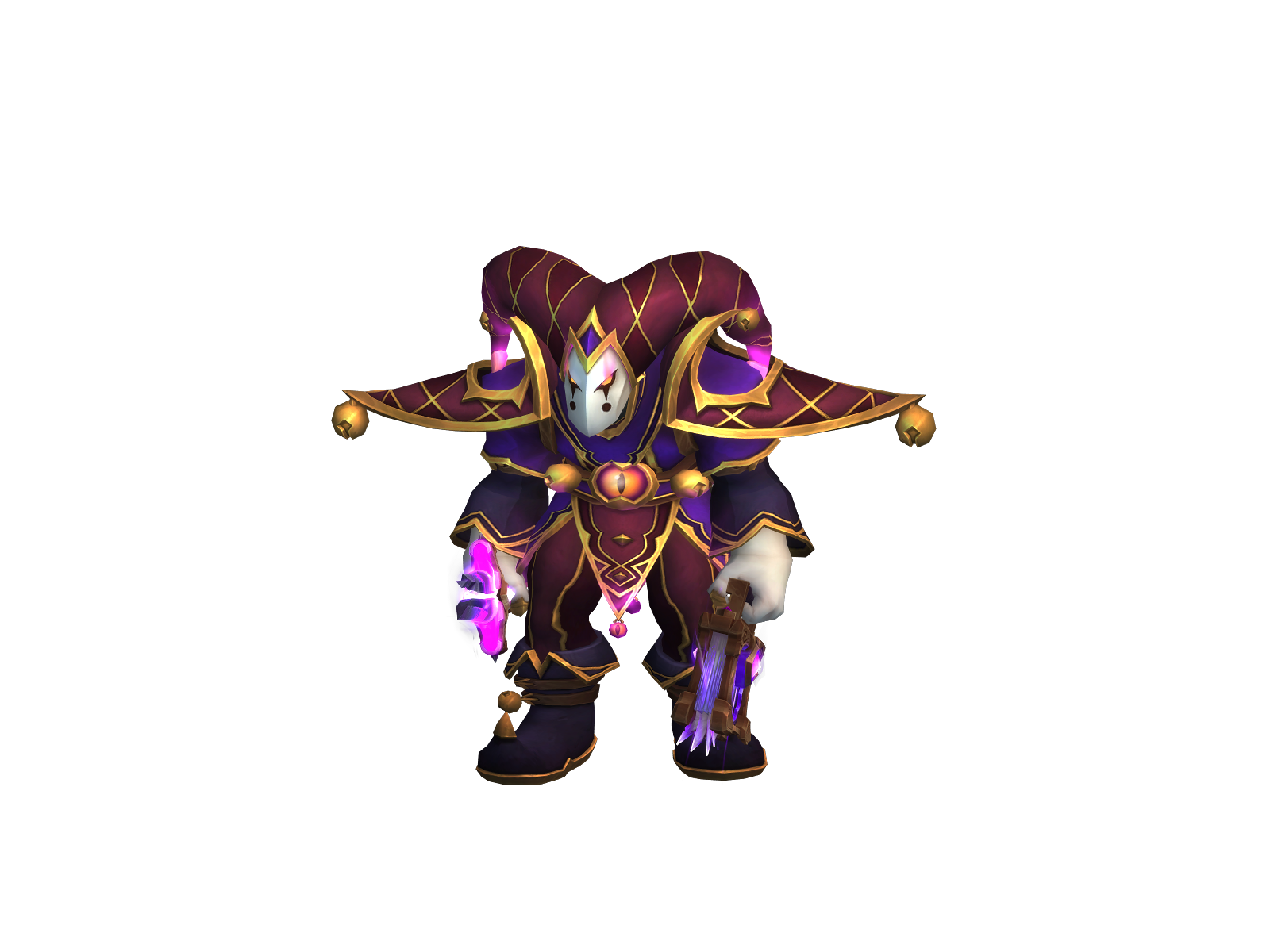 Pyropie 3D character render