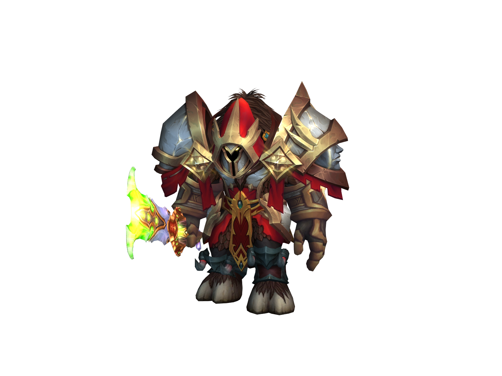 Goredin 3D character render