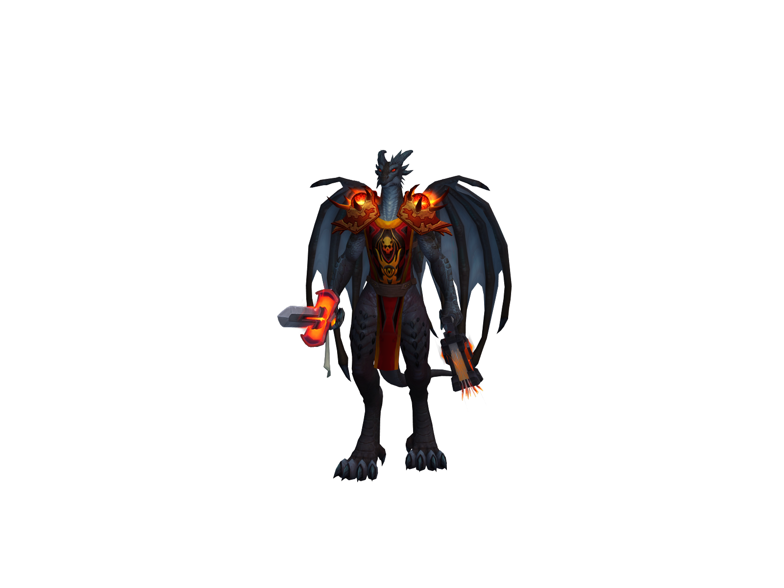 Uncleirøh 3D character render