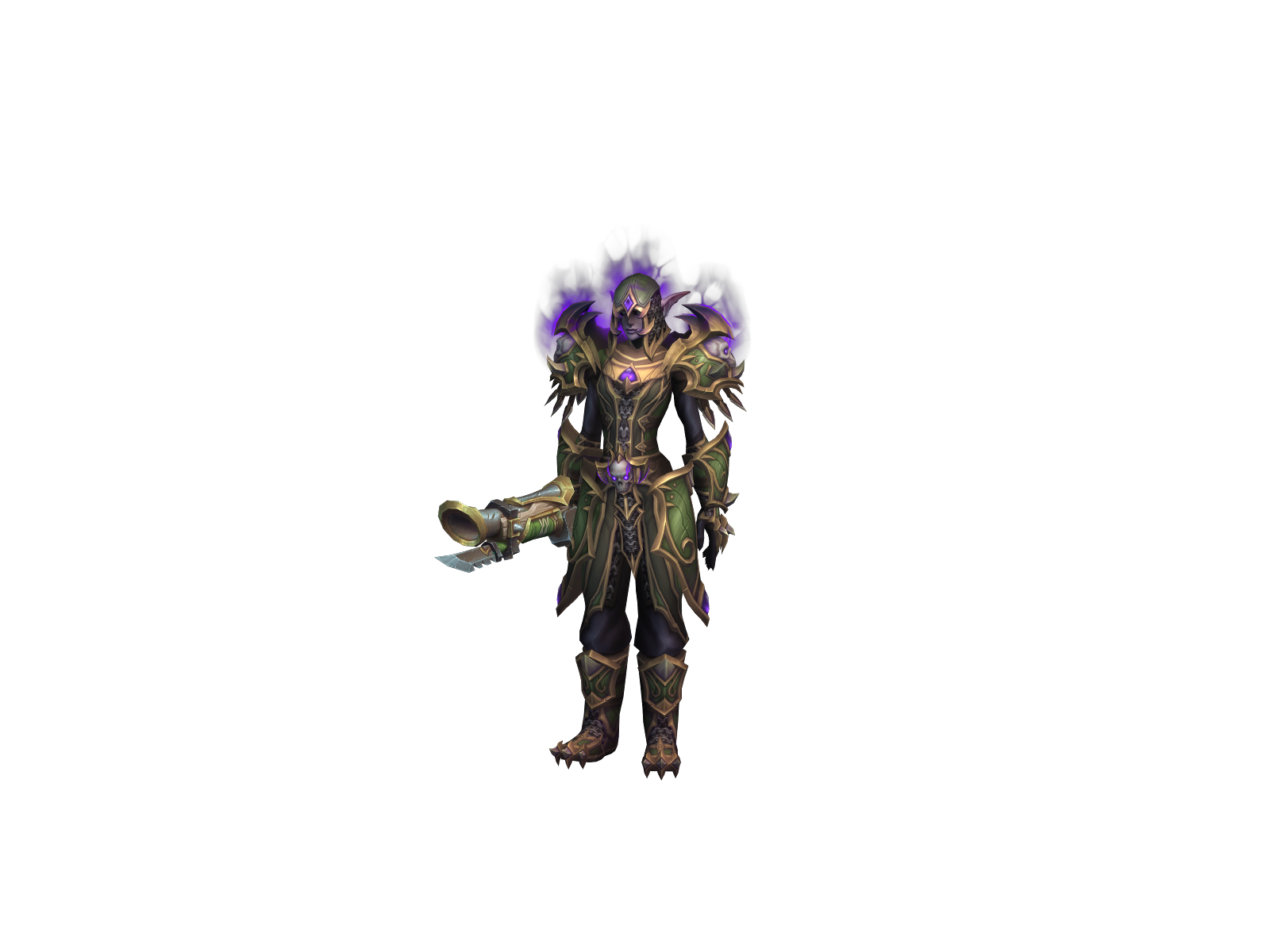 Stimulating 3D character render