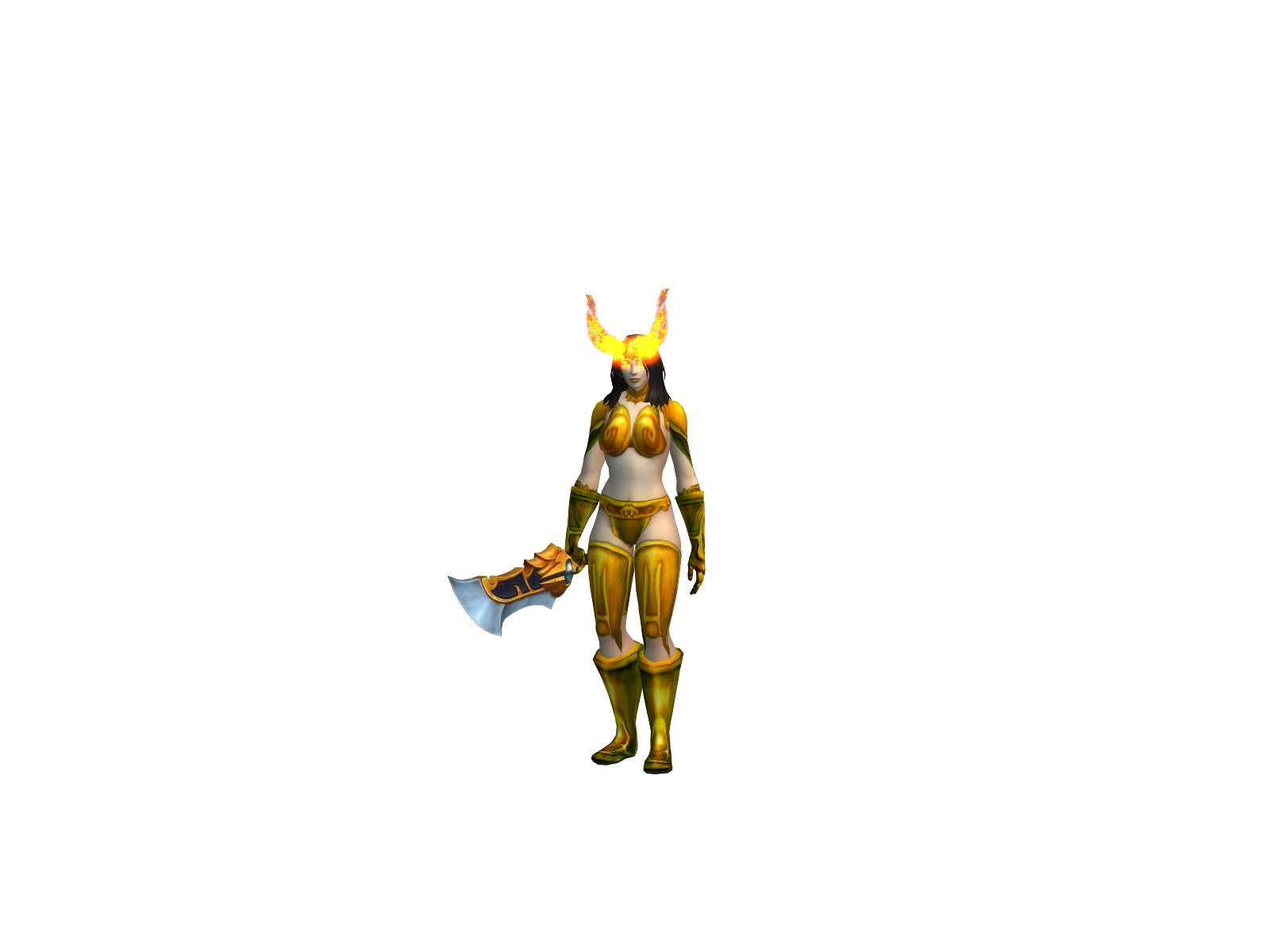 Holywar 3D character render