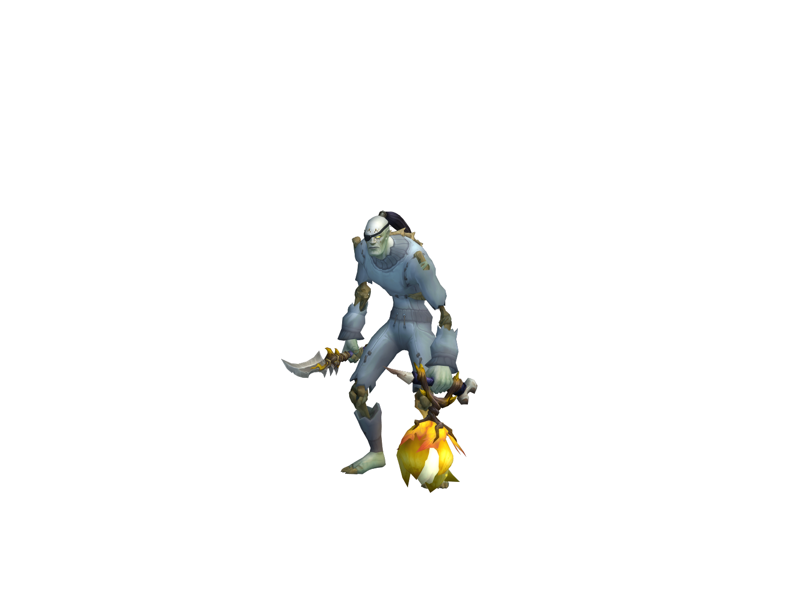 Spampennance 3D character render