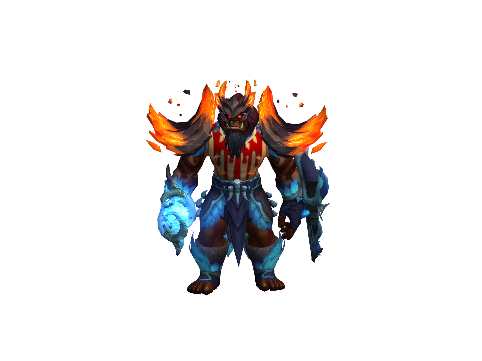 Maghussy 3D character render