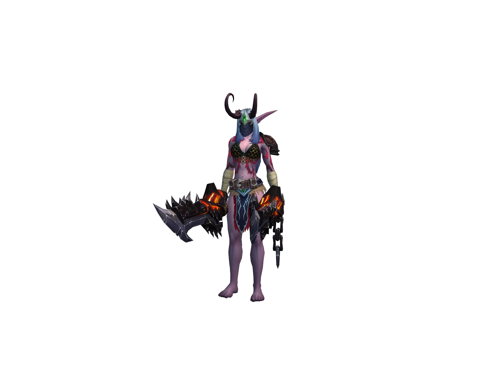 Sesbian 3D character render