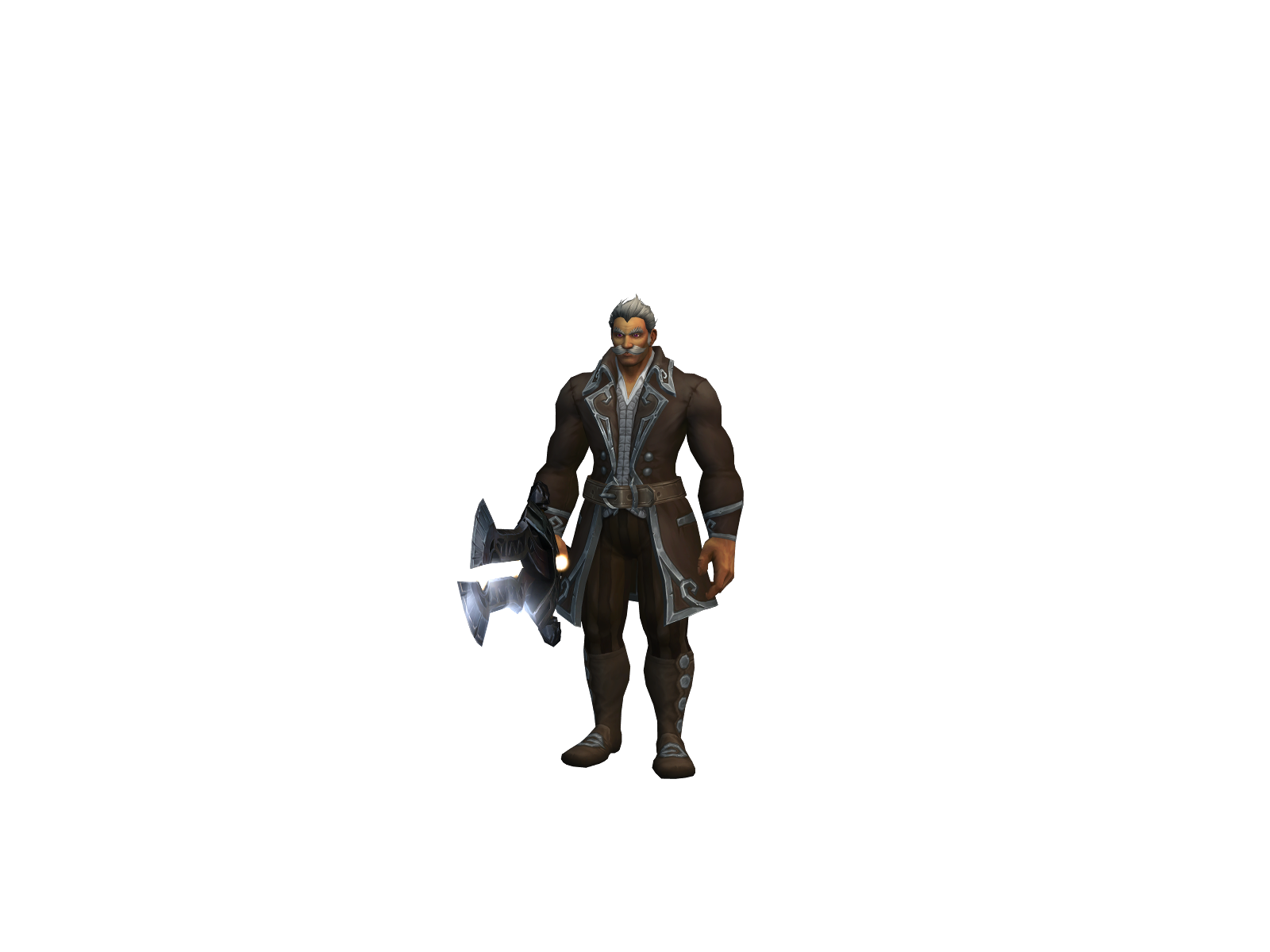 Saintbonk 3D character render