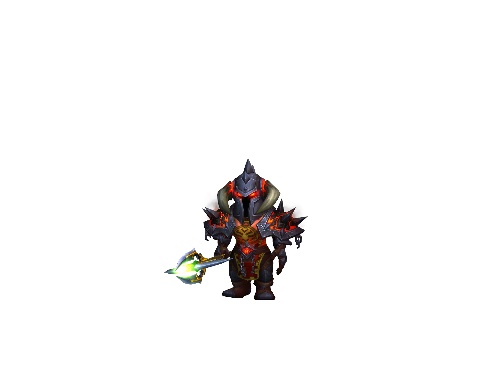 Salfaff 3D character render