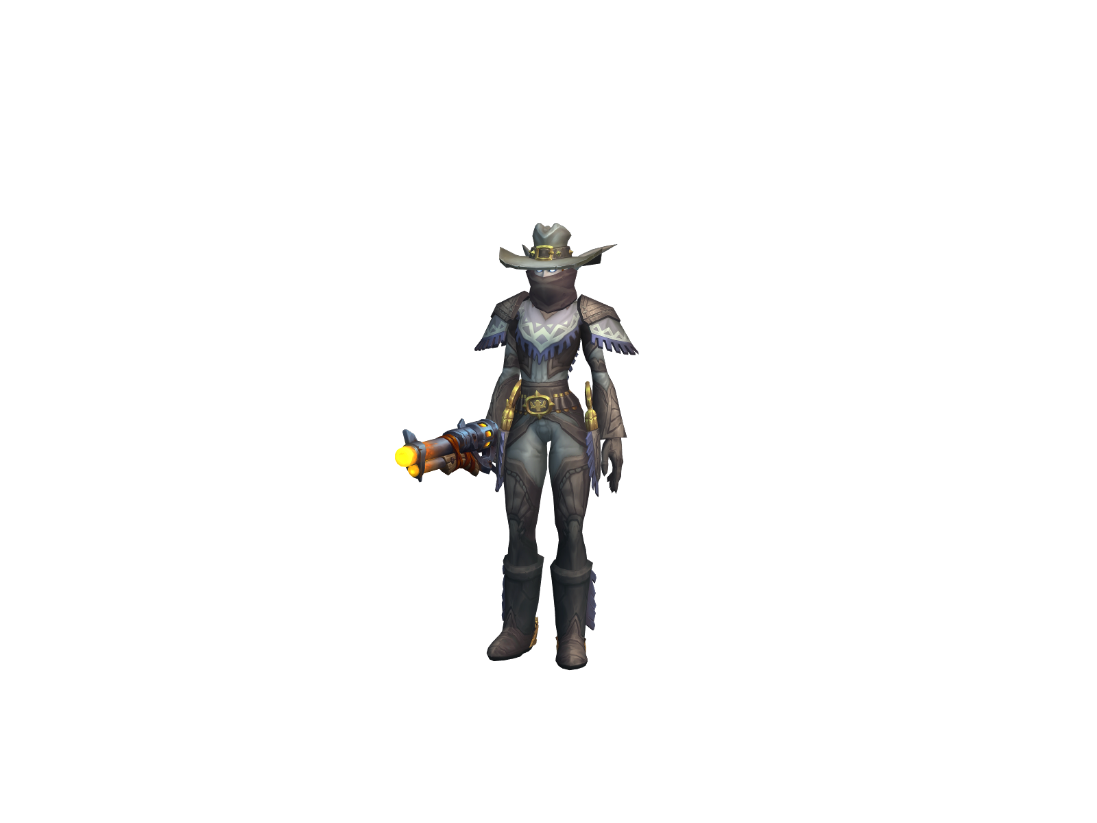 Genkishin 3D character render