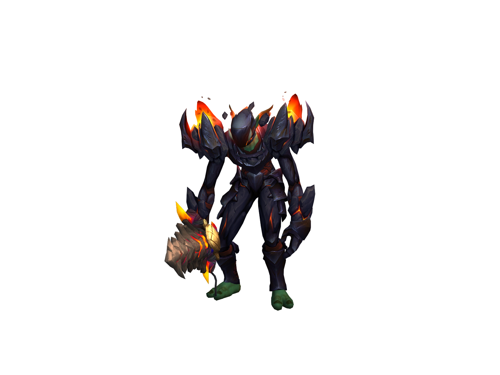 Dioxyde 3D character render
