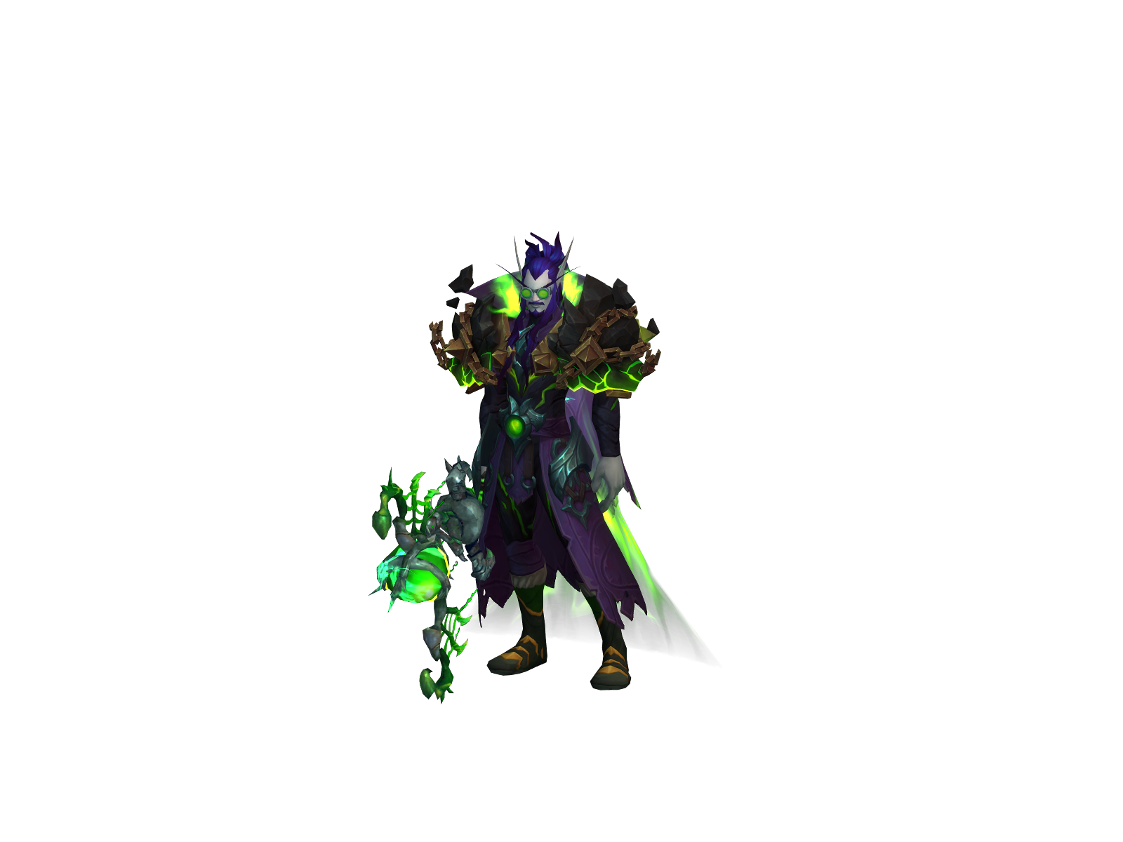 Quaos 3D character render