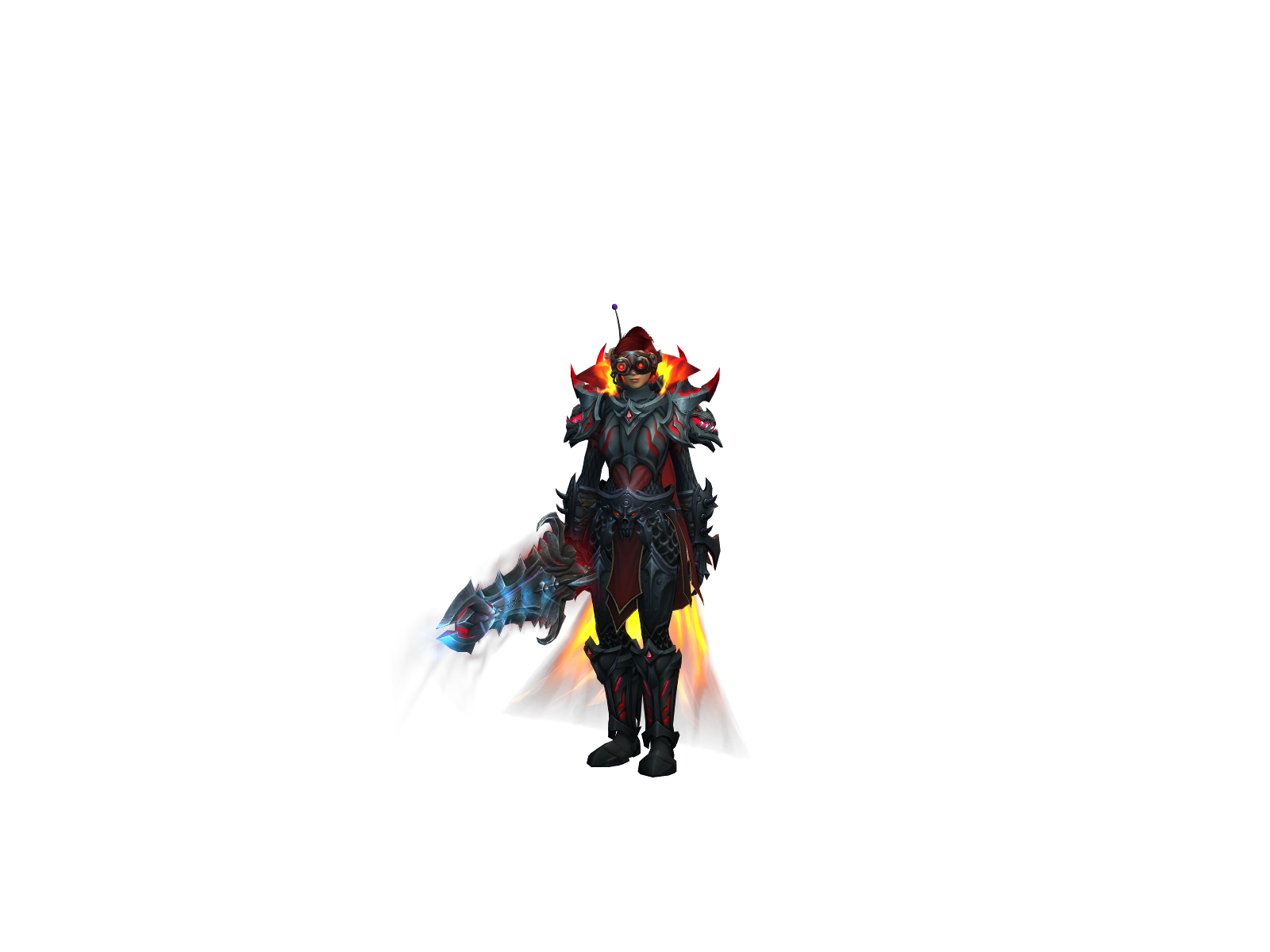 Appledk 3D character render