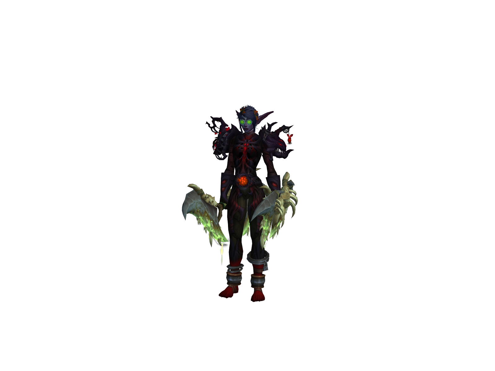 Chånîng 3D character render