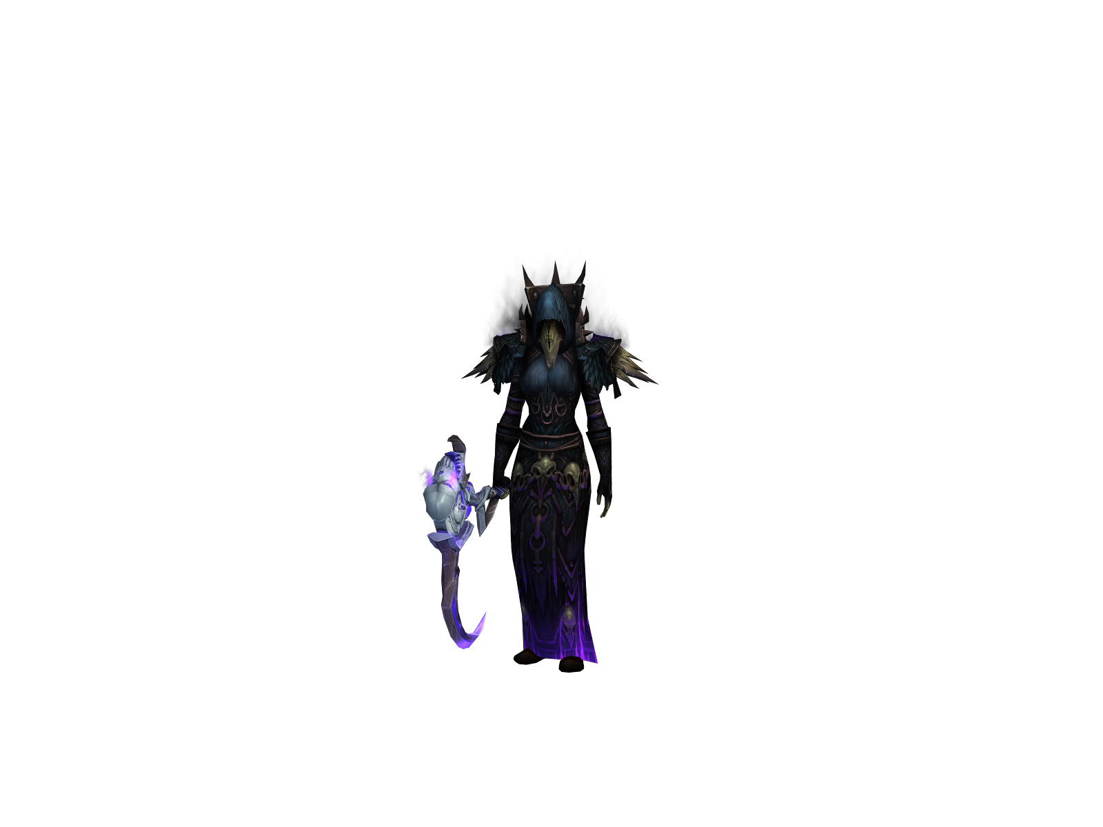 Deathcoill 3D character render
