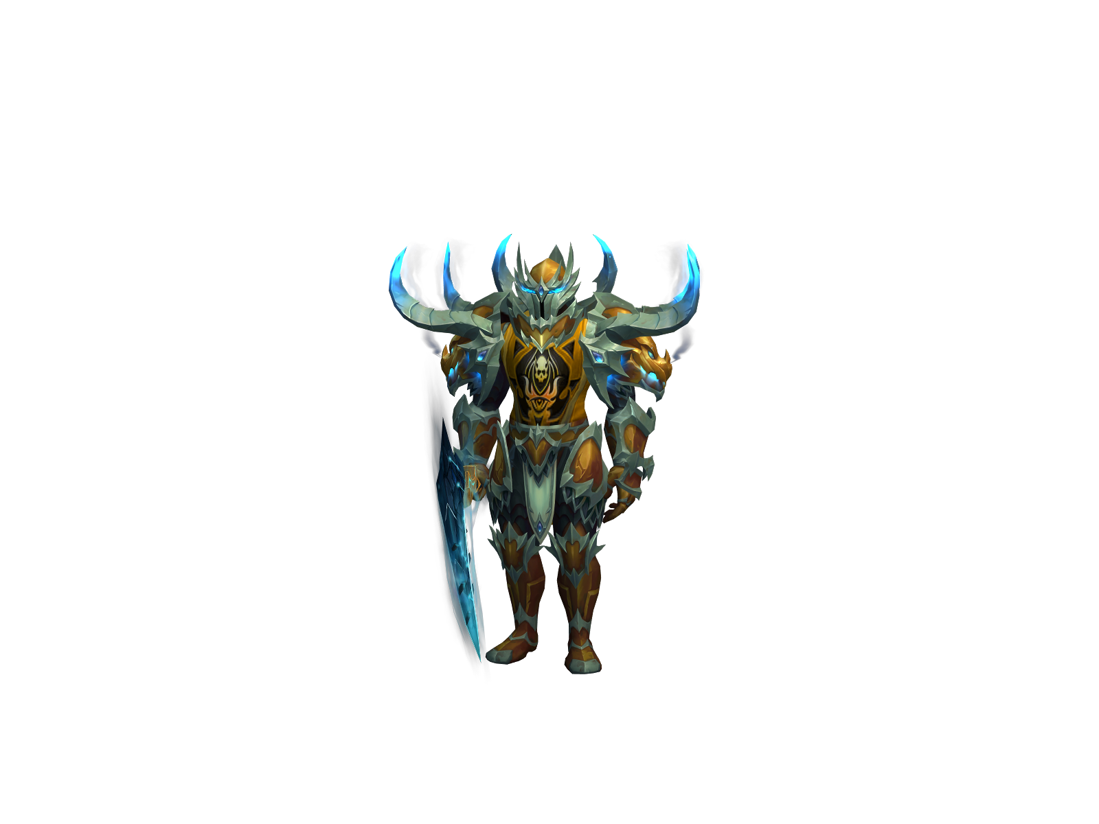 Murlvar 3D character render