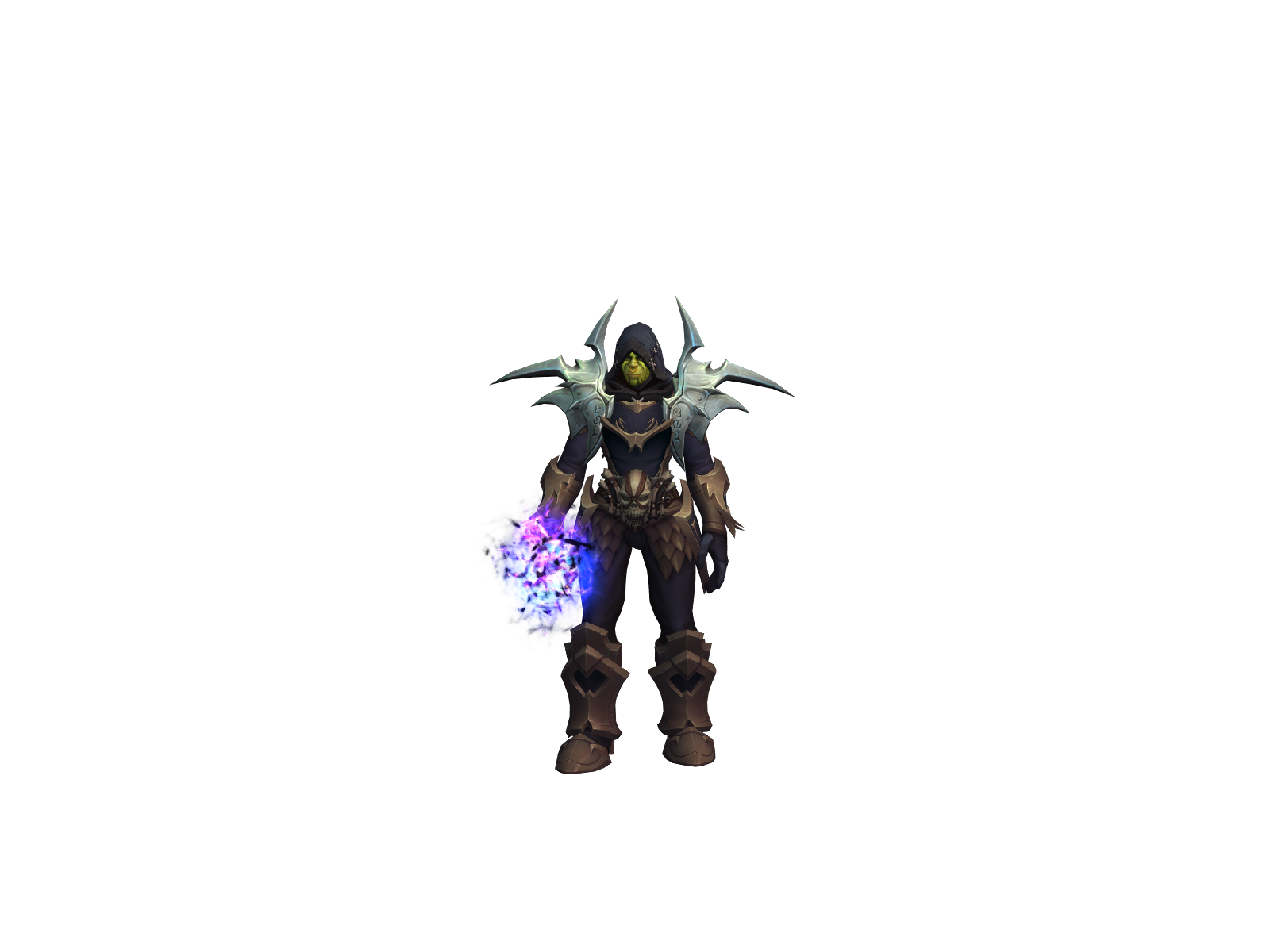 Pver 3D character render