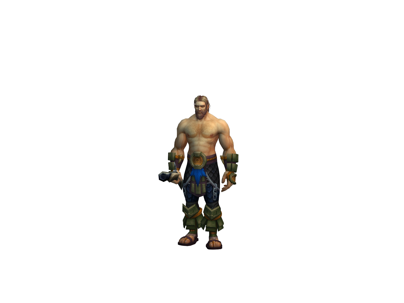 Thebraveone 3D character render