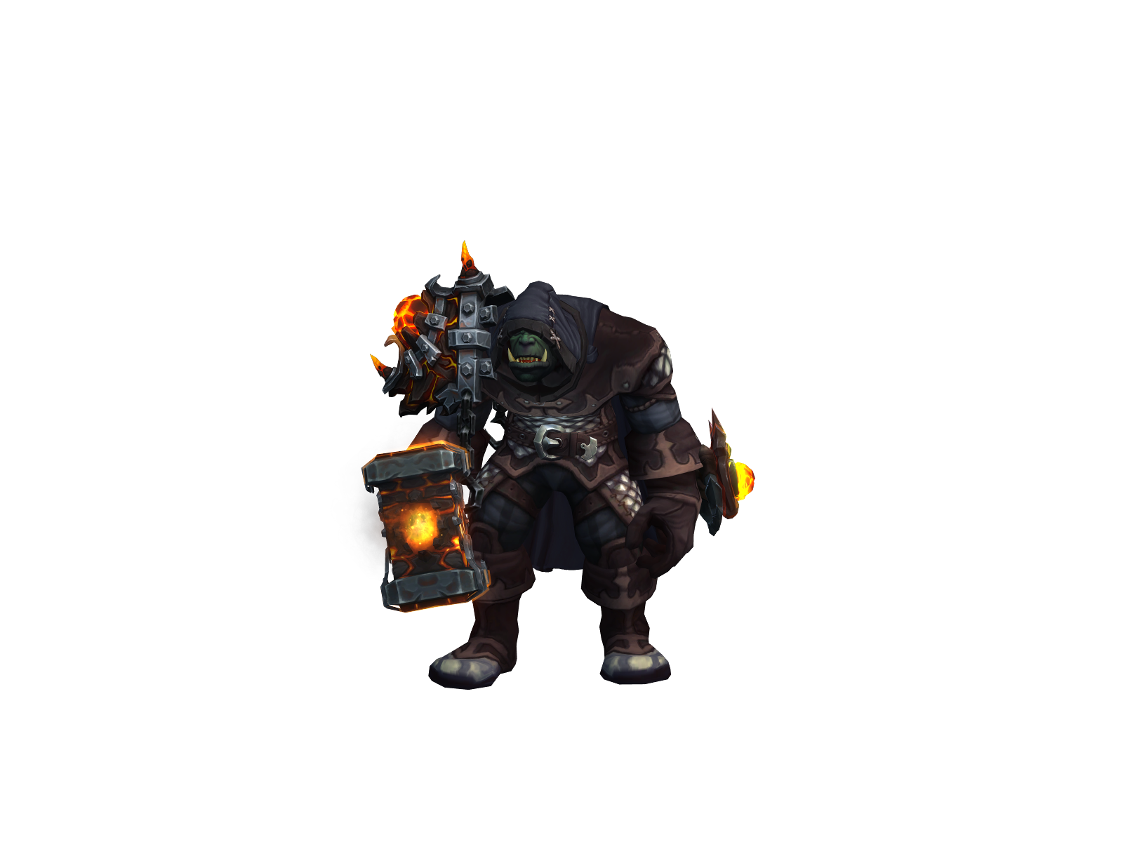 Bushwizard 3D character render