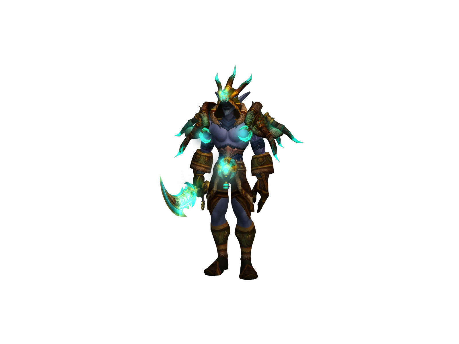 Hypèrion 3D character render