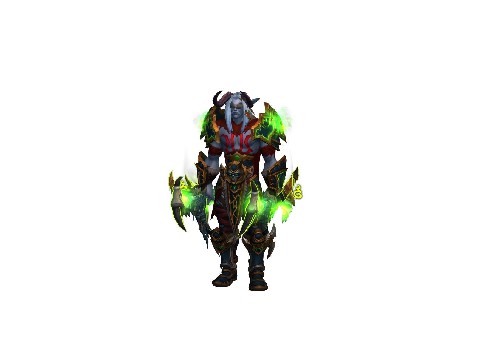 Daxes 3D character render