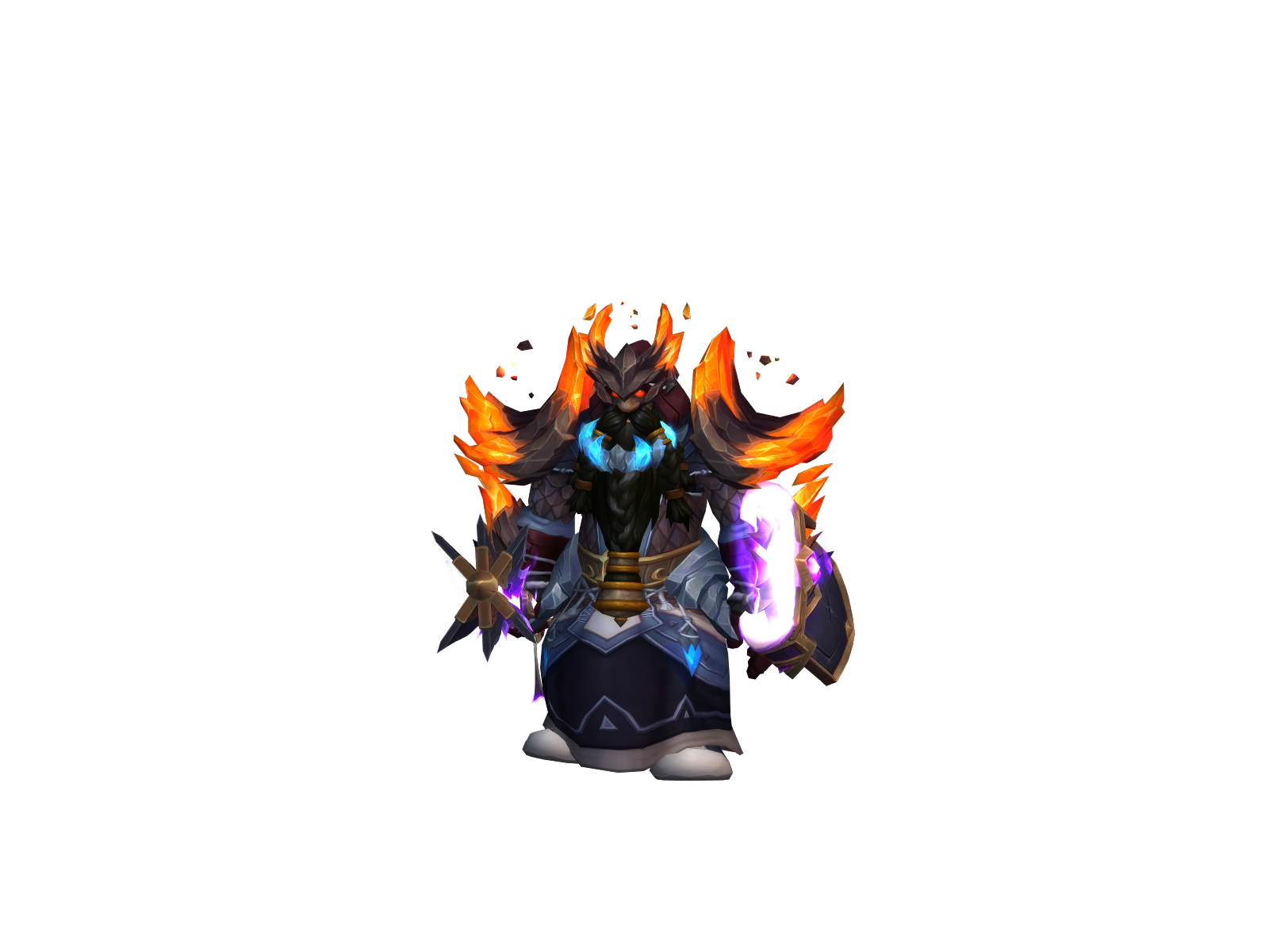 Shazamar 3D character render