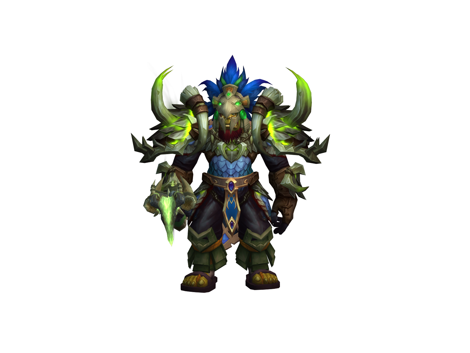 Dudefeela 3D character render