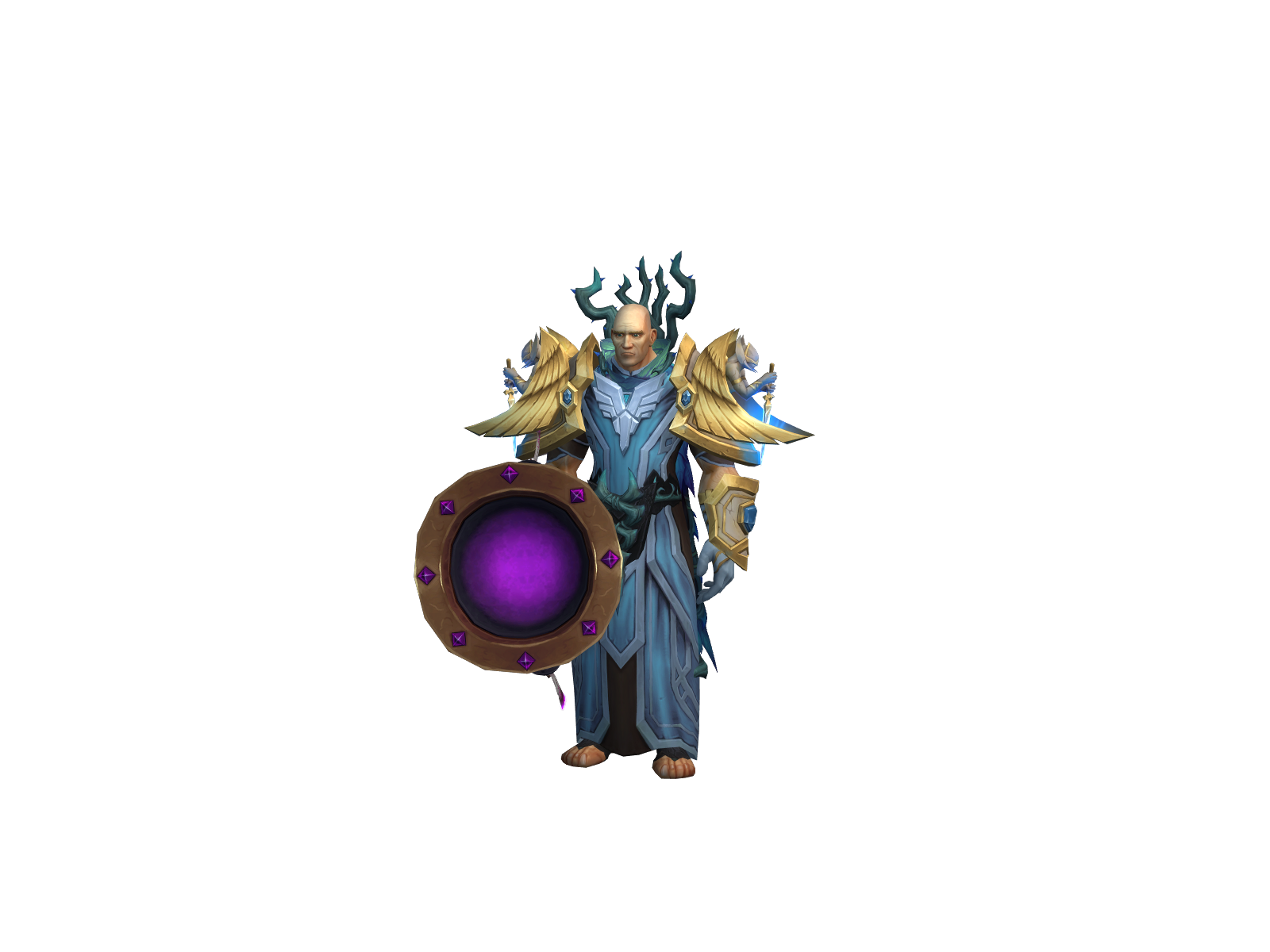 Beefspread 3D character render