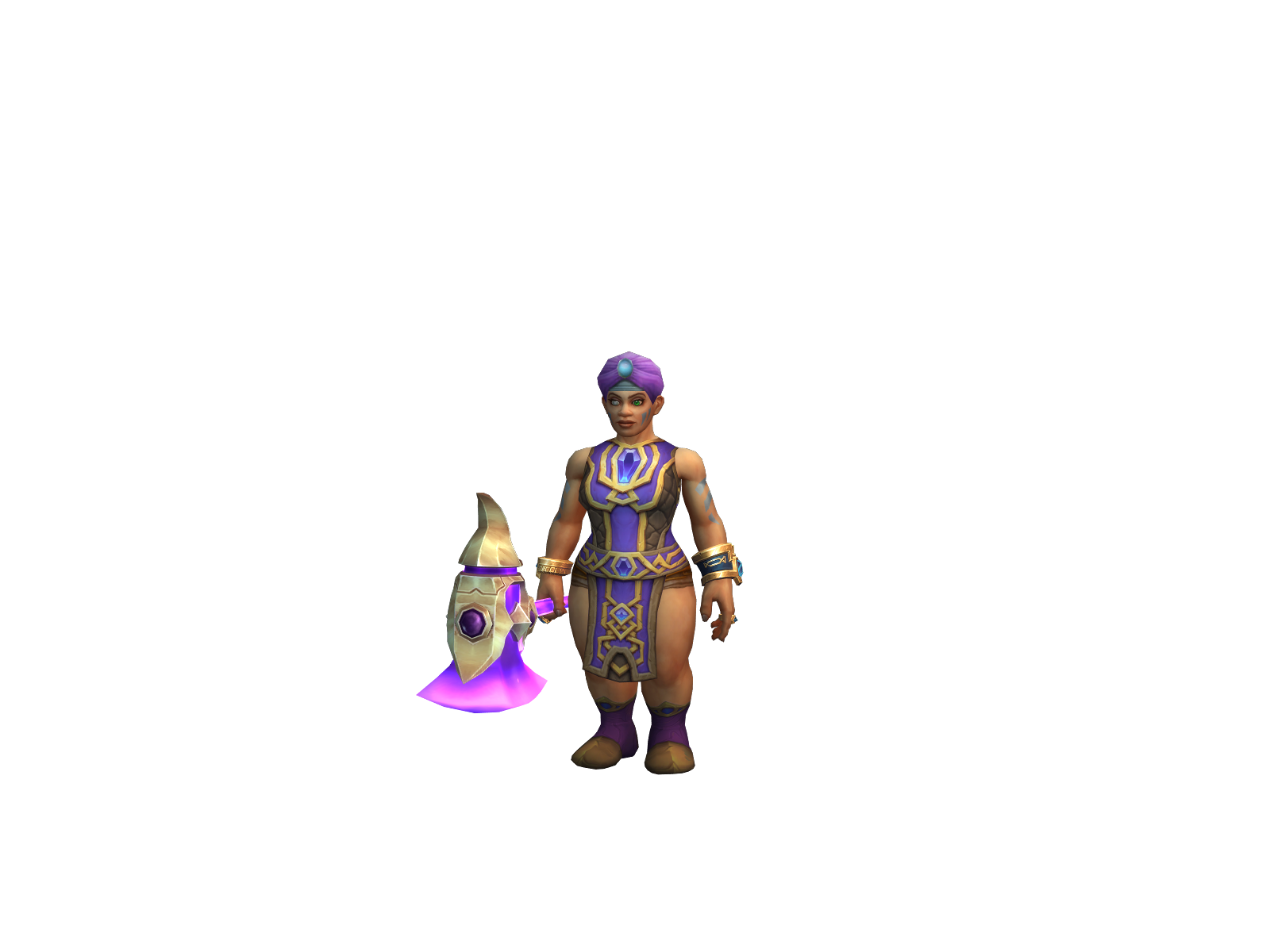 Reallylight 3D character render