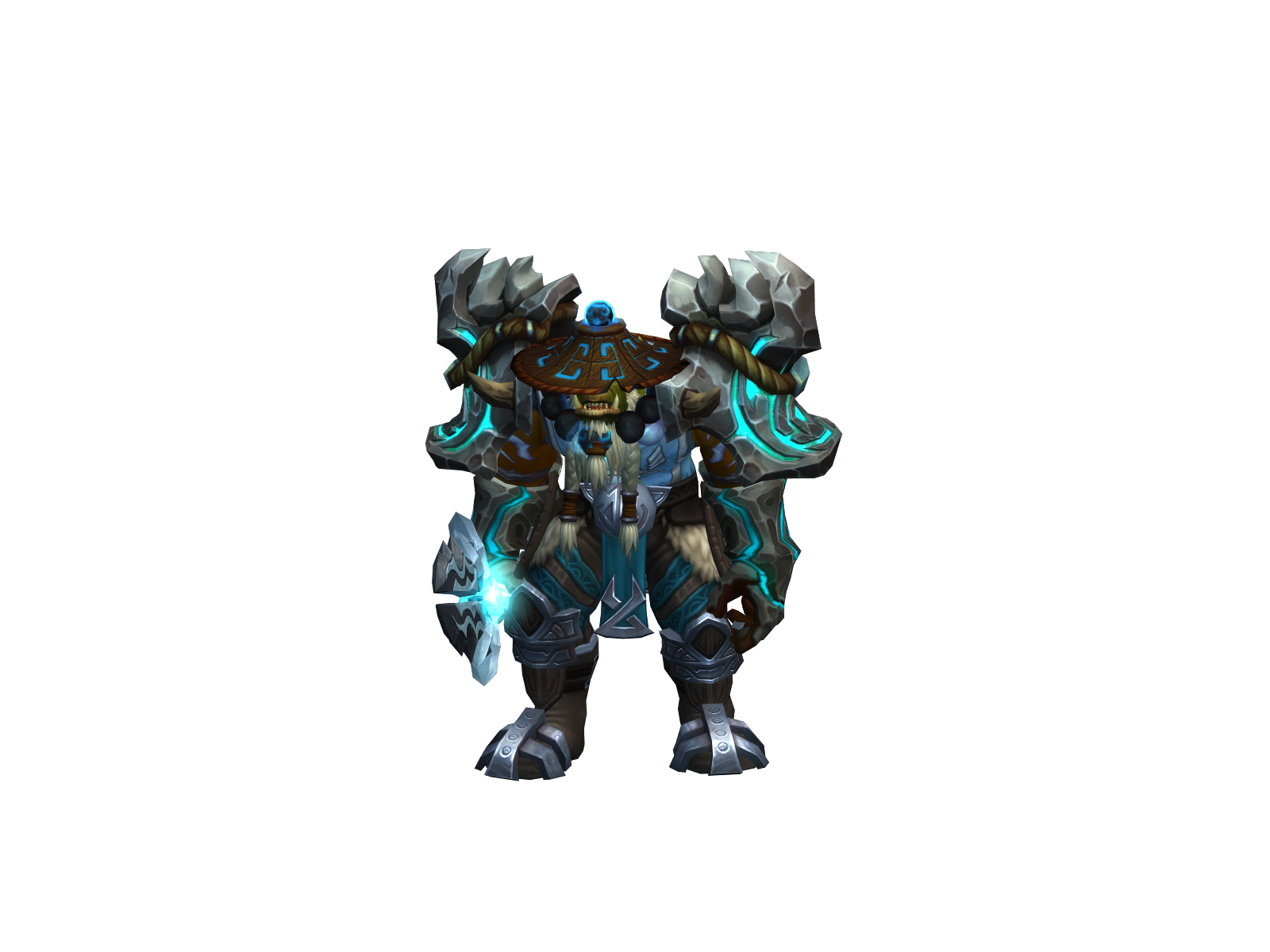 Thekaboulder 3D character render